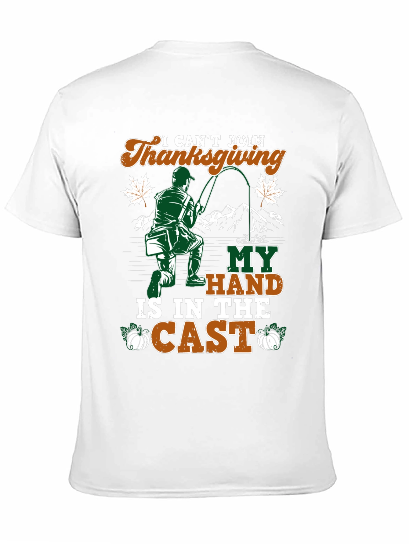 Thanksgiving Fishing T-Shirt