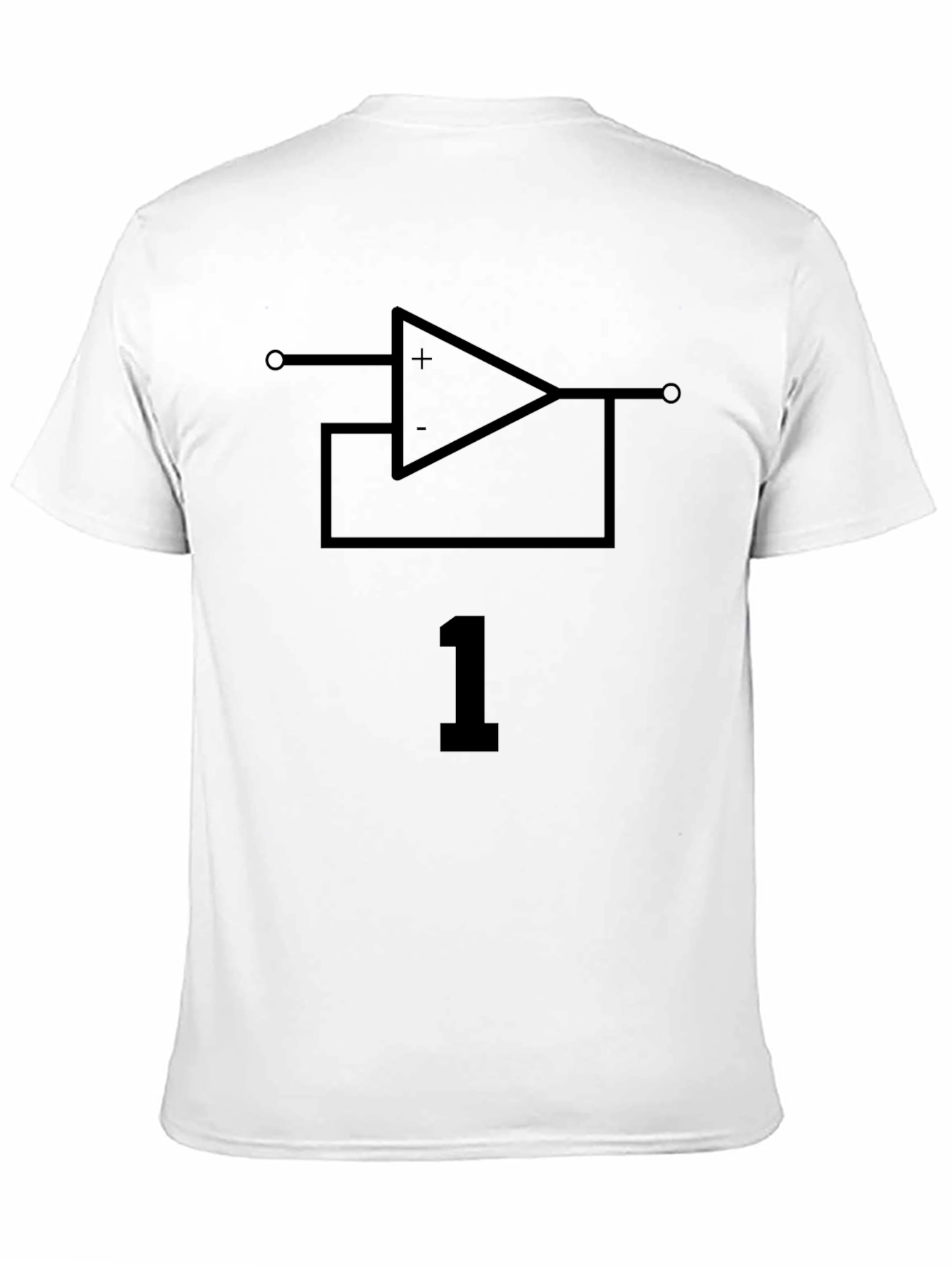 Op-Amp Schematic T-Shirt - Black