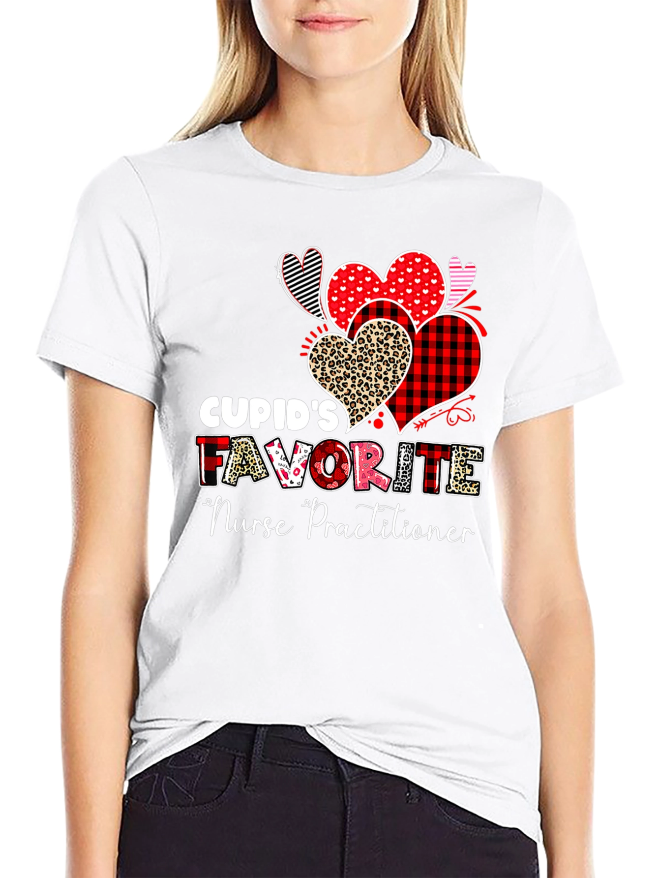 Cupids Favorite Nurse Practitioner T-Shirt