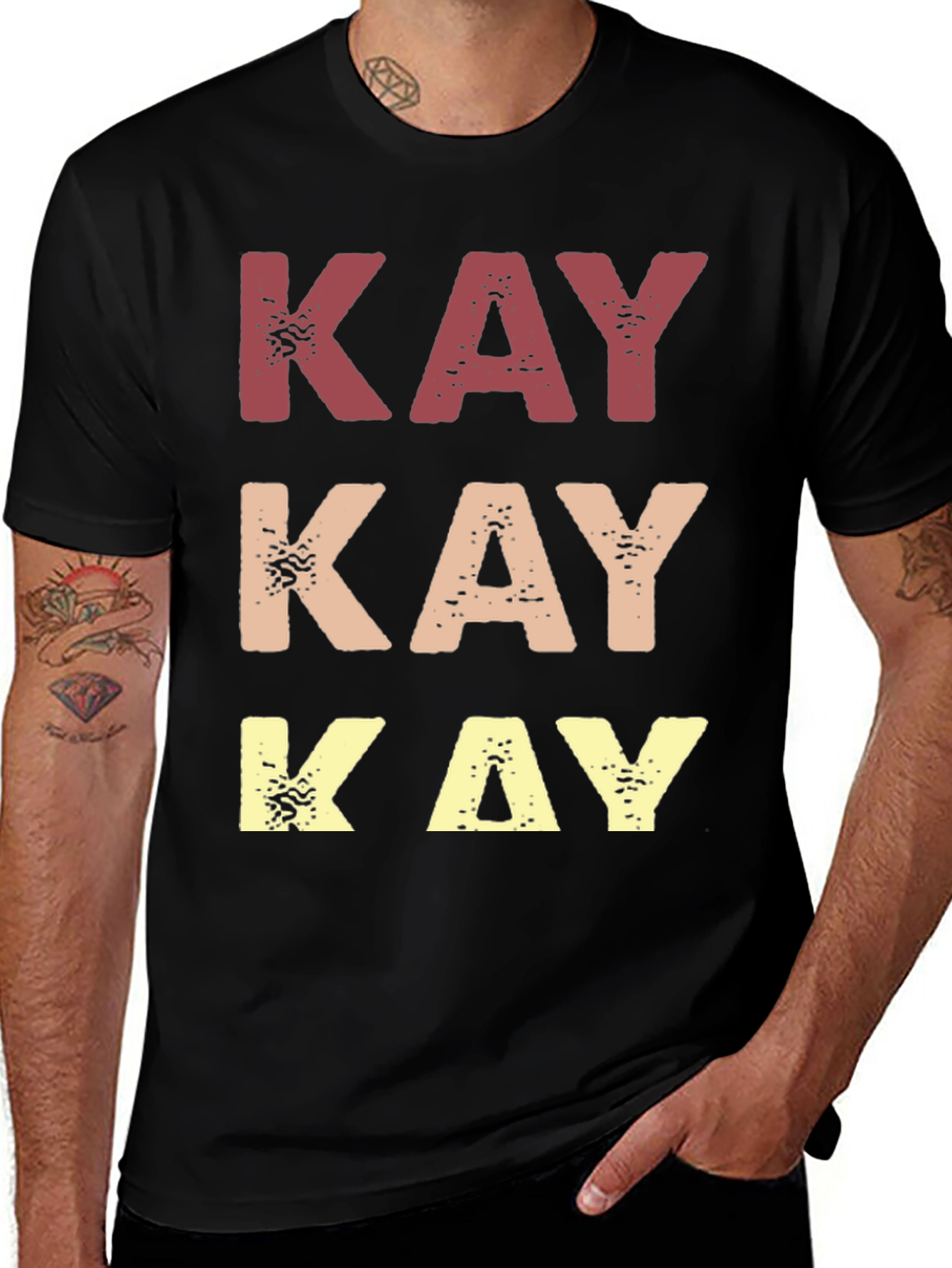 Retro KAY Graphic T-Shirt