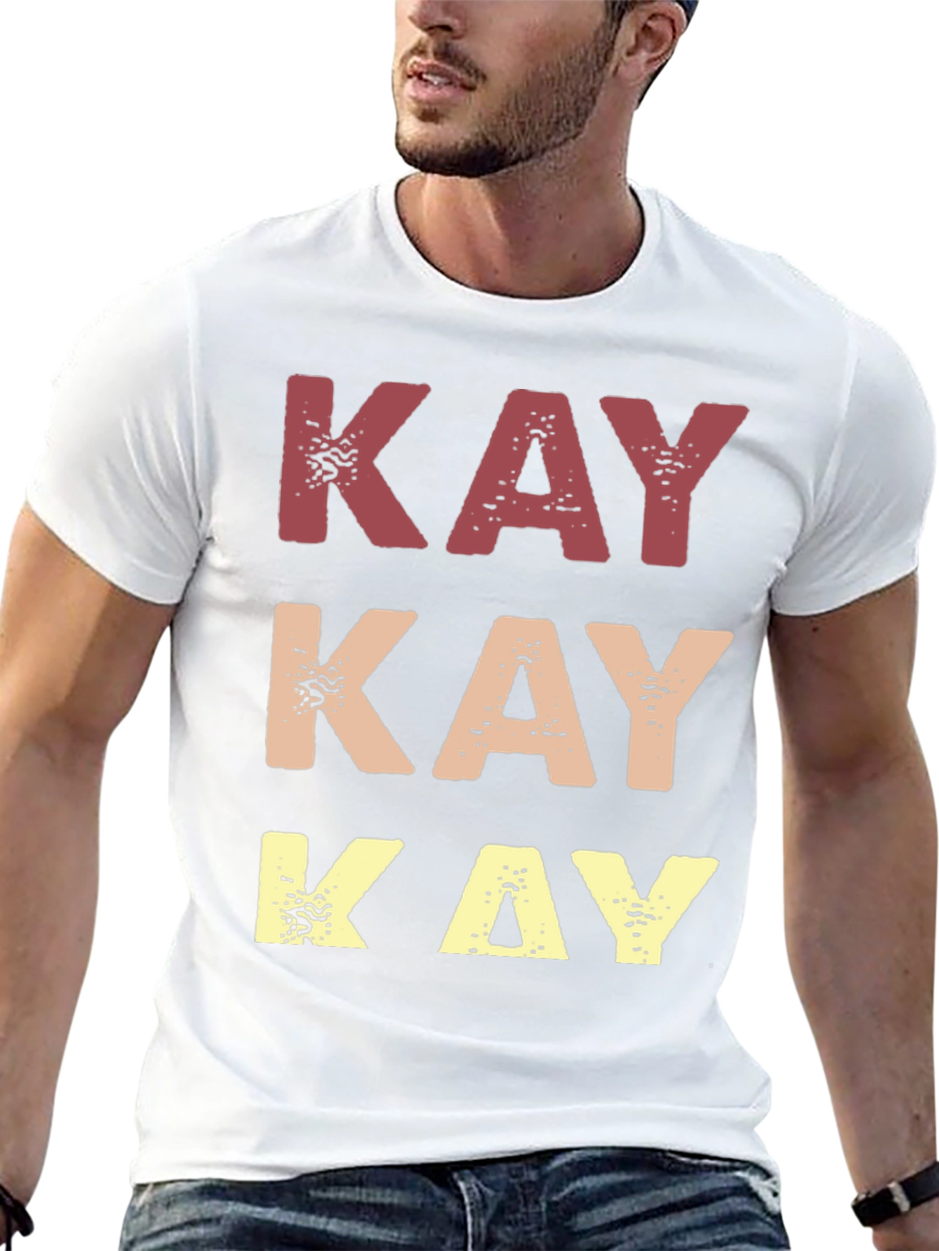 Retro KAY Graphic T-Shirt