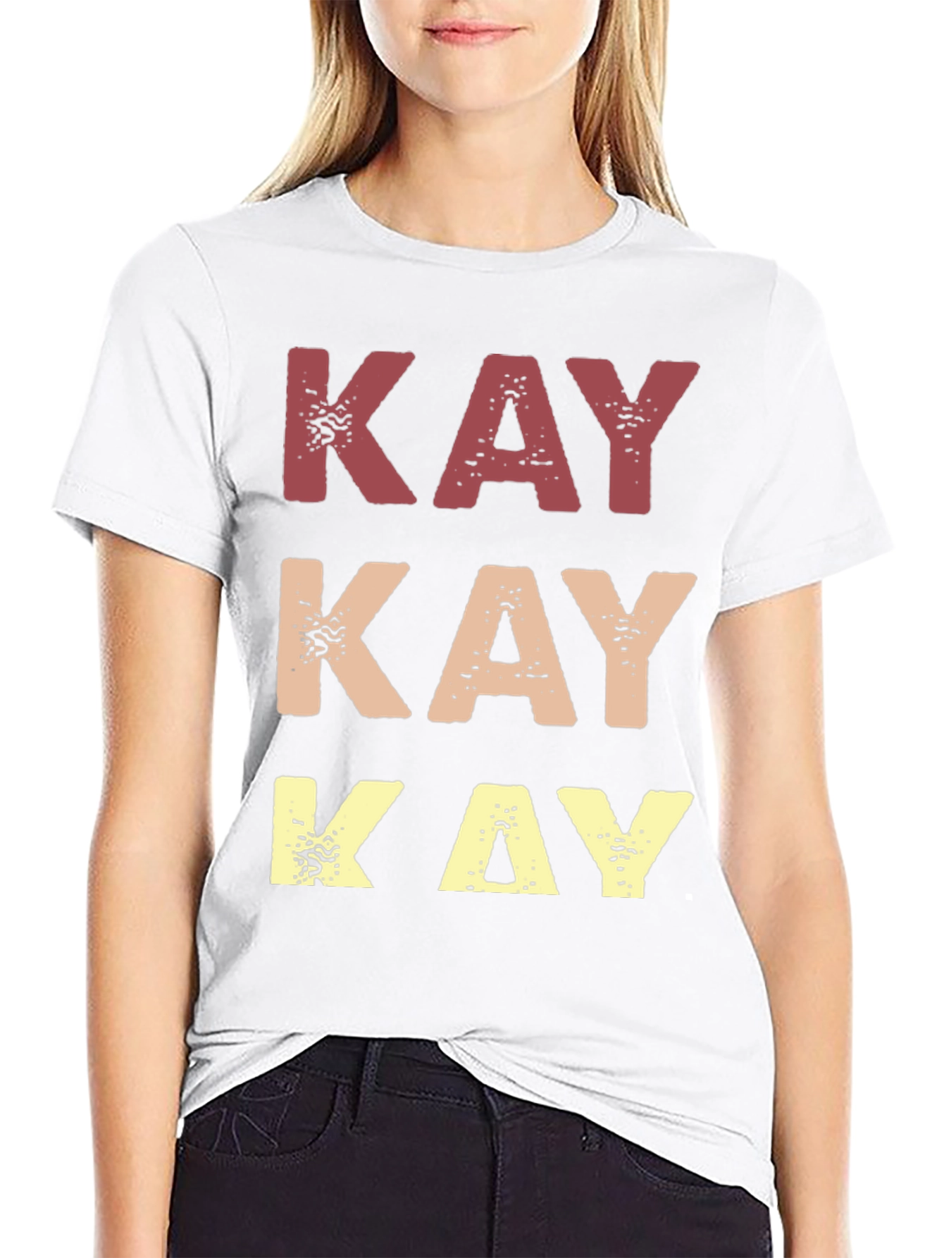Retro KAY Graphic T-Shirt