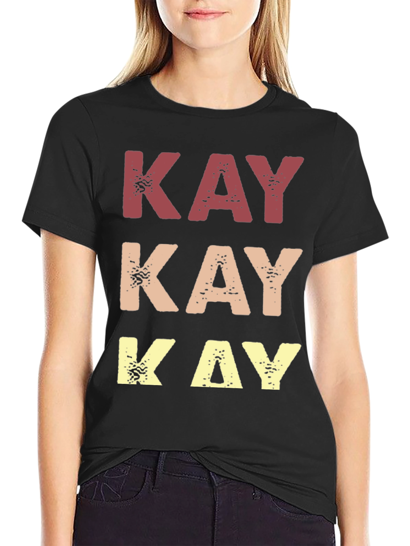 Retro KAY Graphic T-Shirt