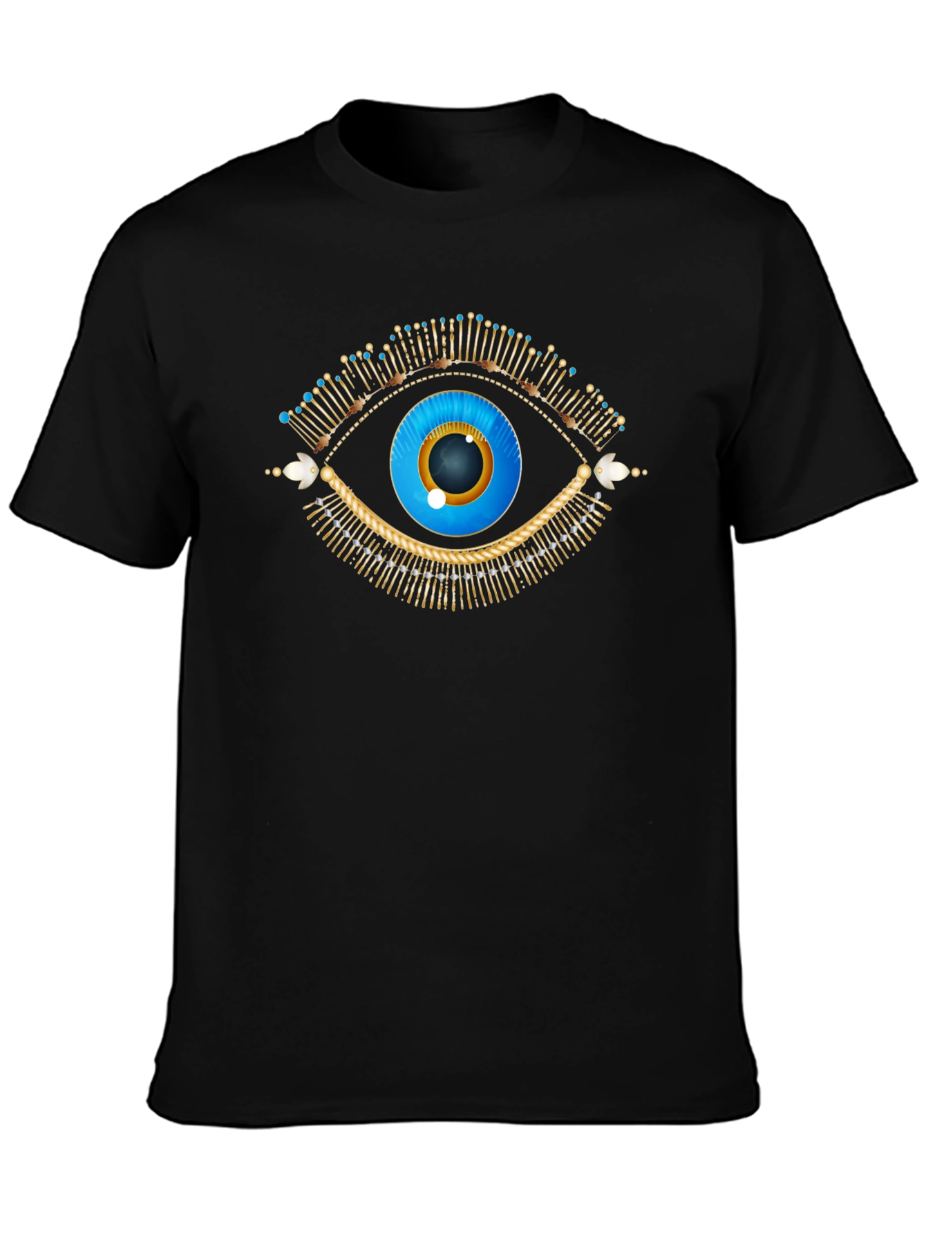 Mystic Eye Graphic Tee - Unisex Black T-Shirt