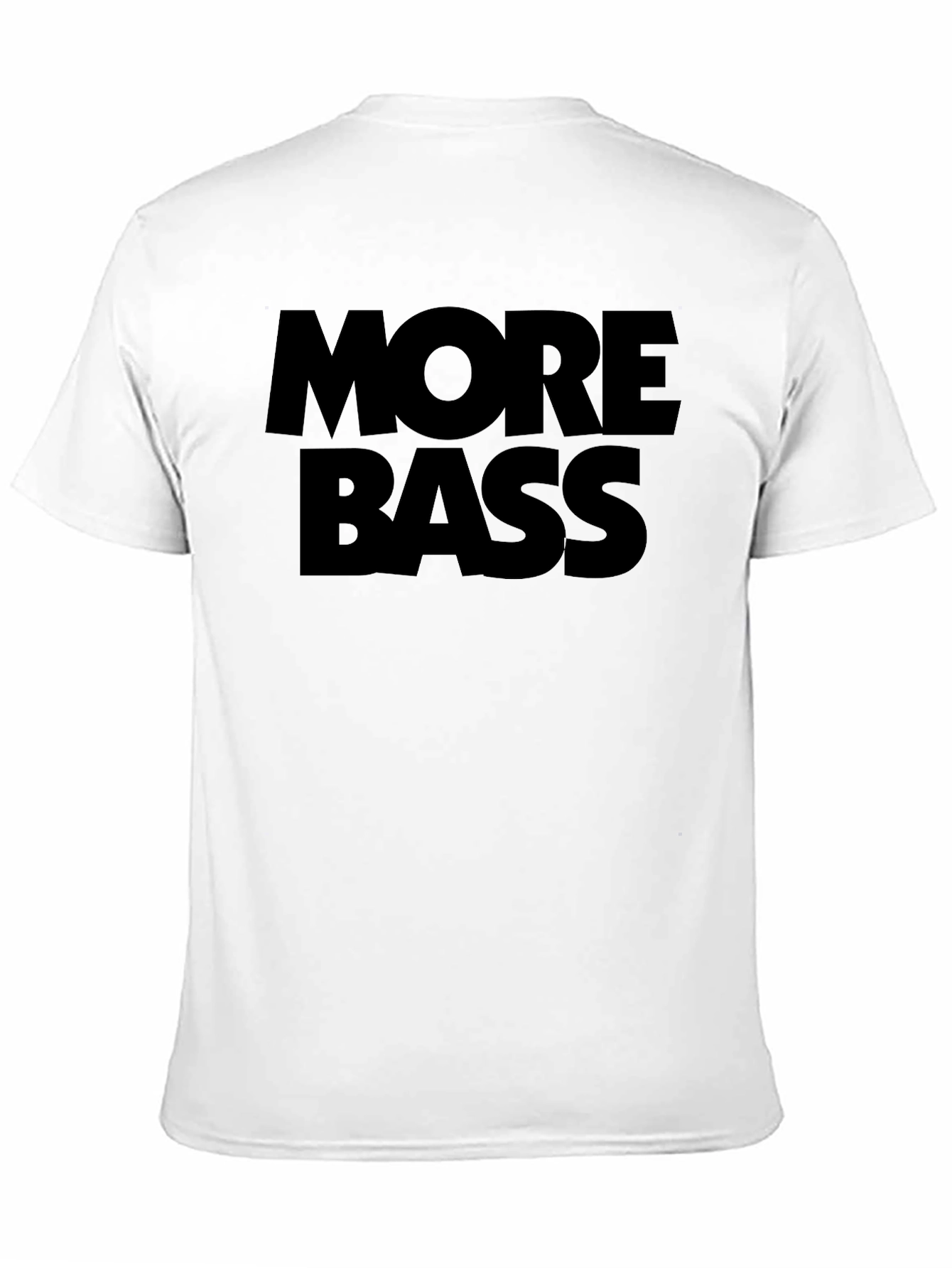 More Bass Black Graphic Tee