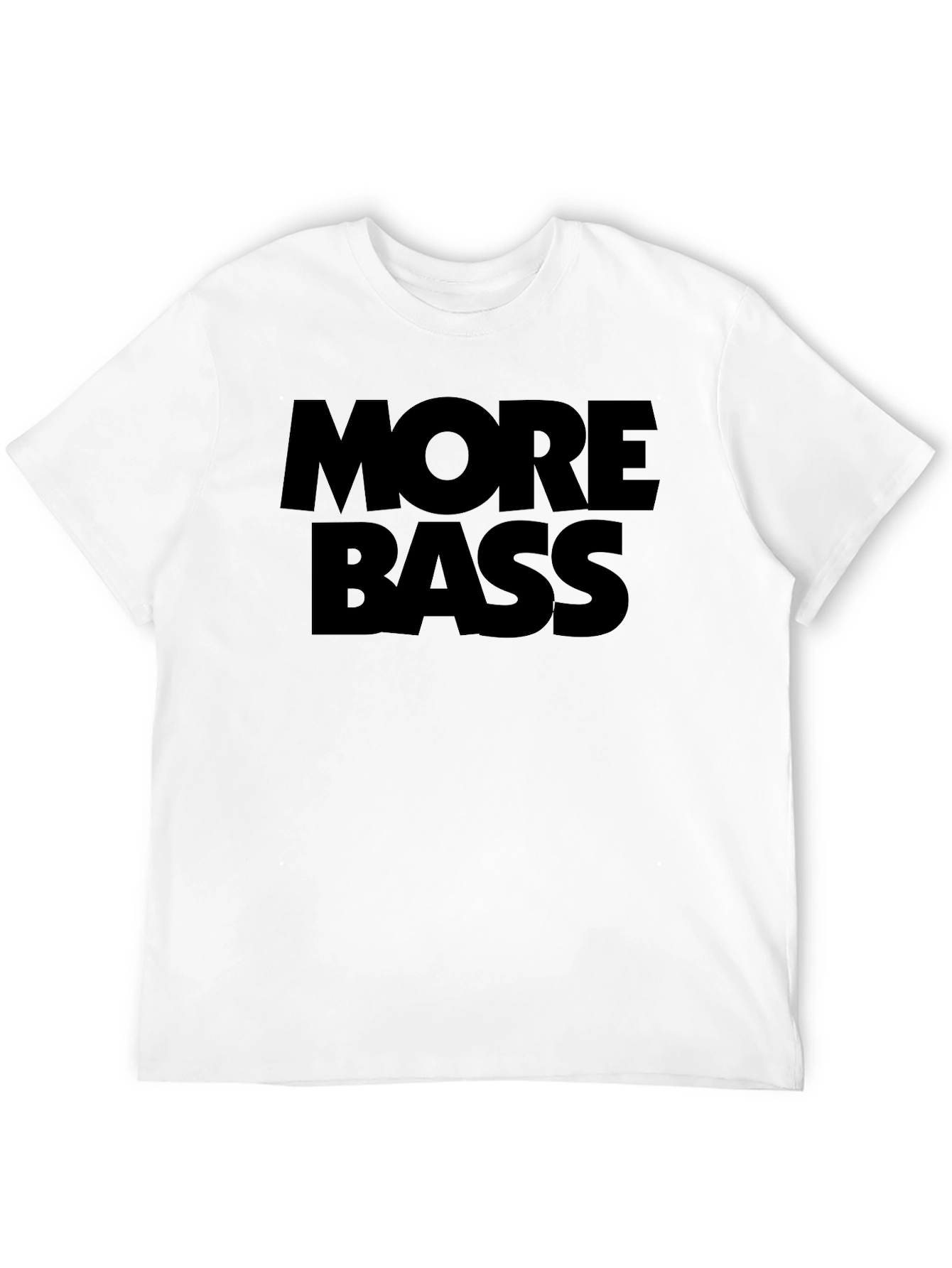 More Bass Black Graphic Tee