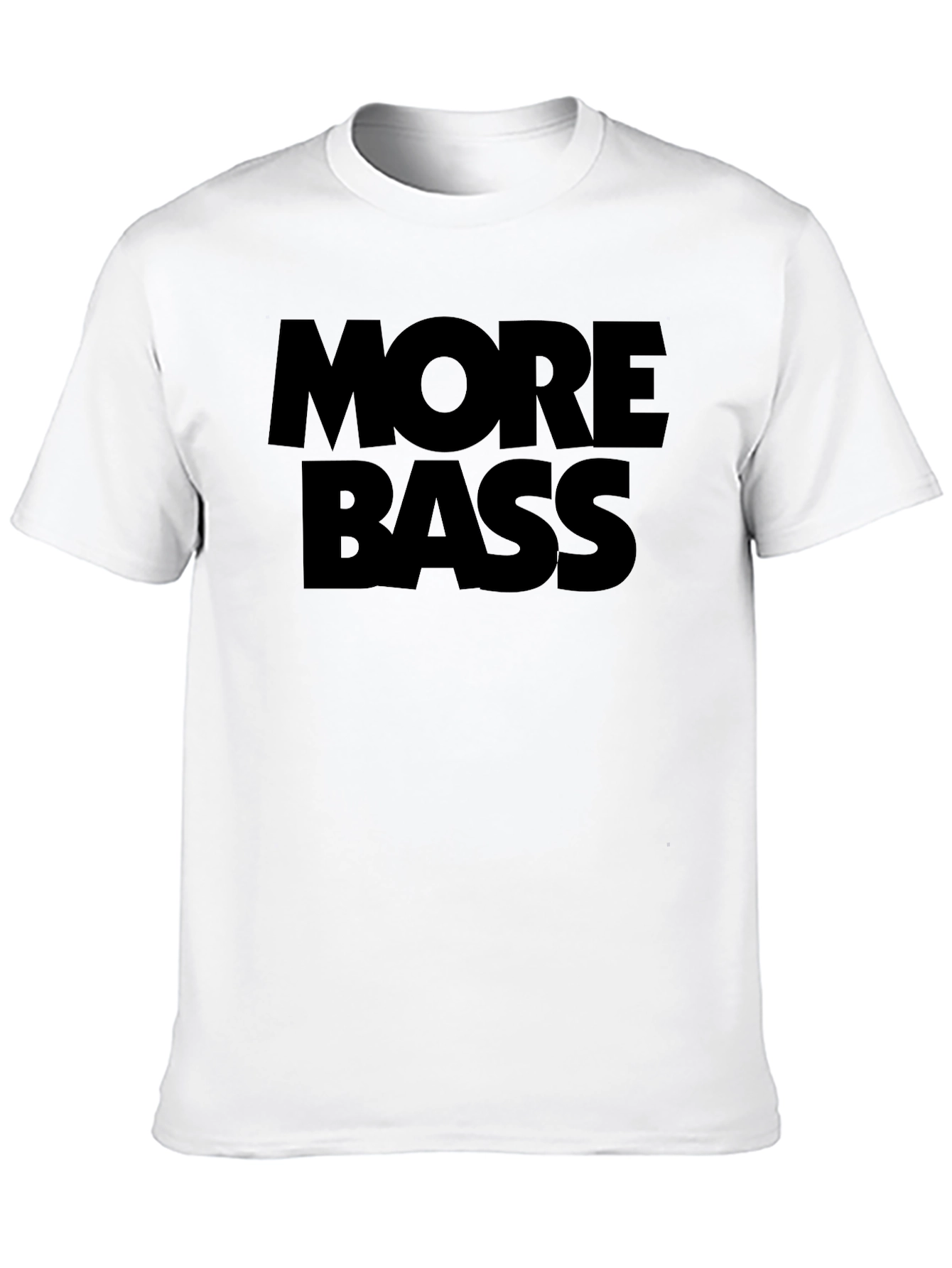 More Bass Black Graphic Tee
