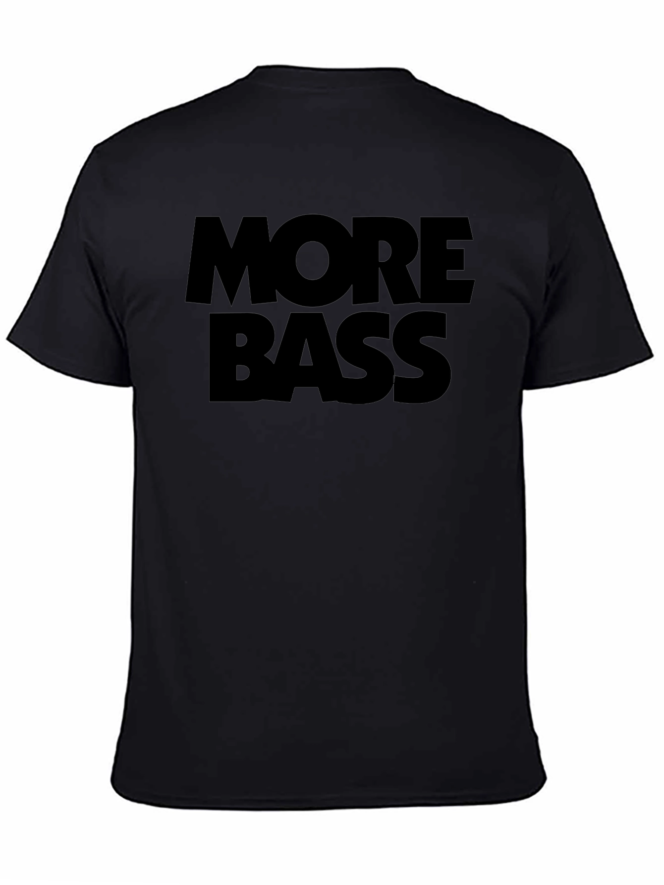 More Bass Black Graphic Tee