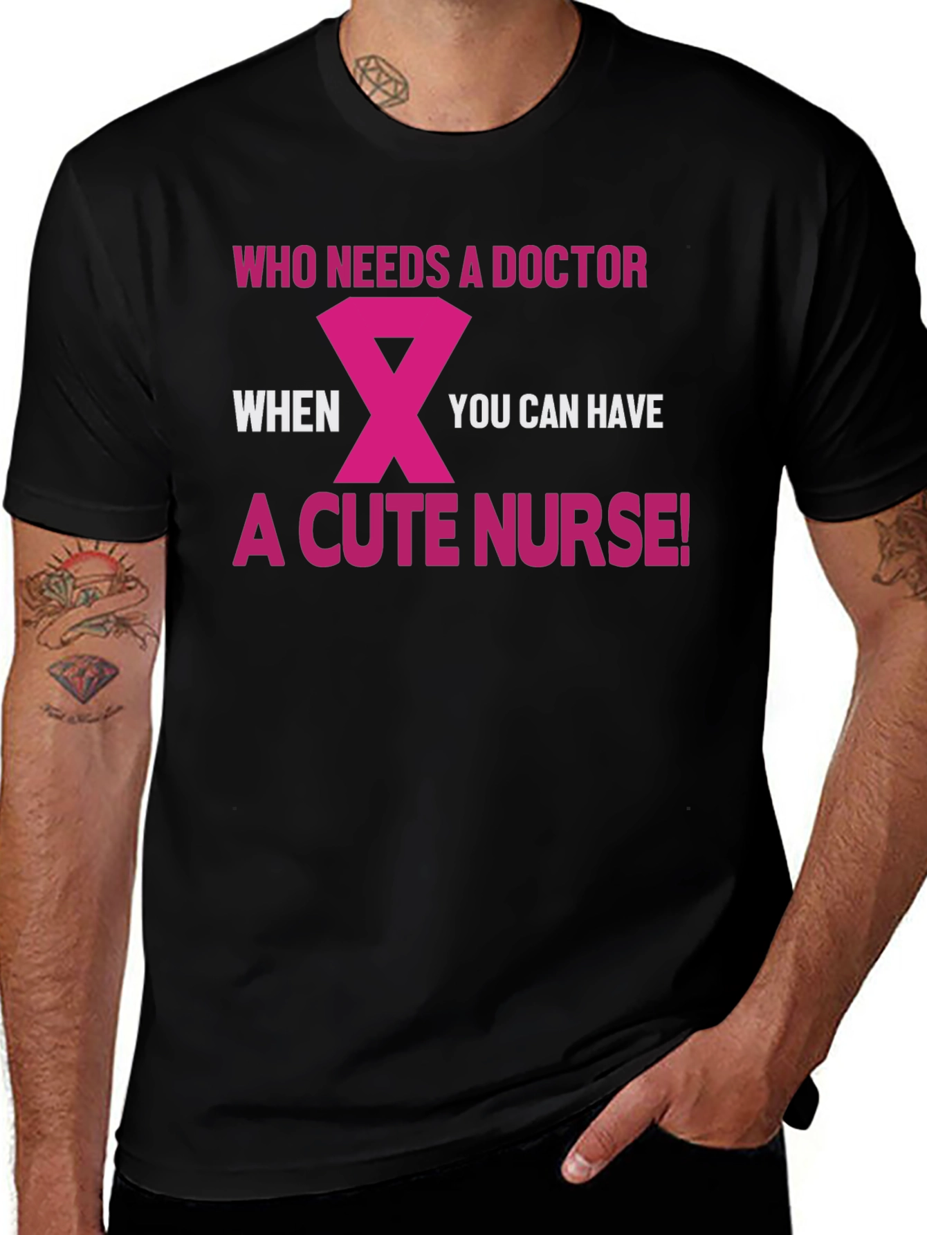 Cute Nurse T-Shirt - Funny Doctor Alternative Tee