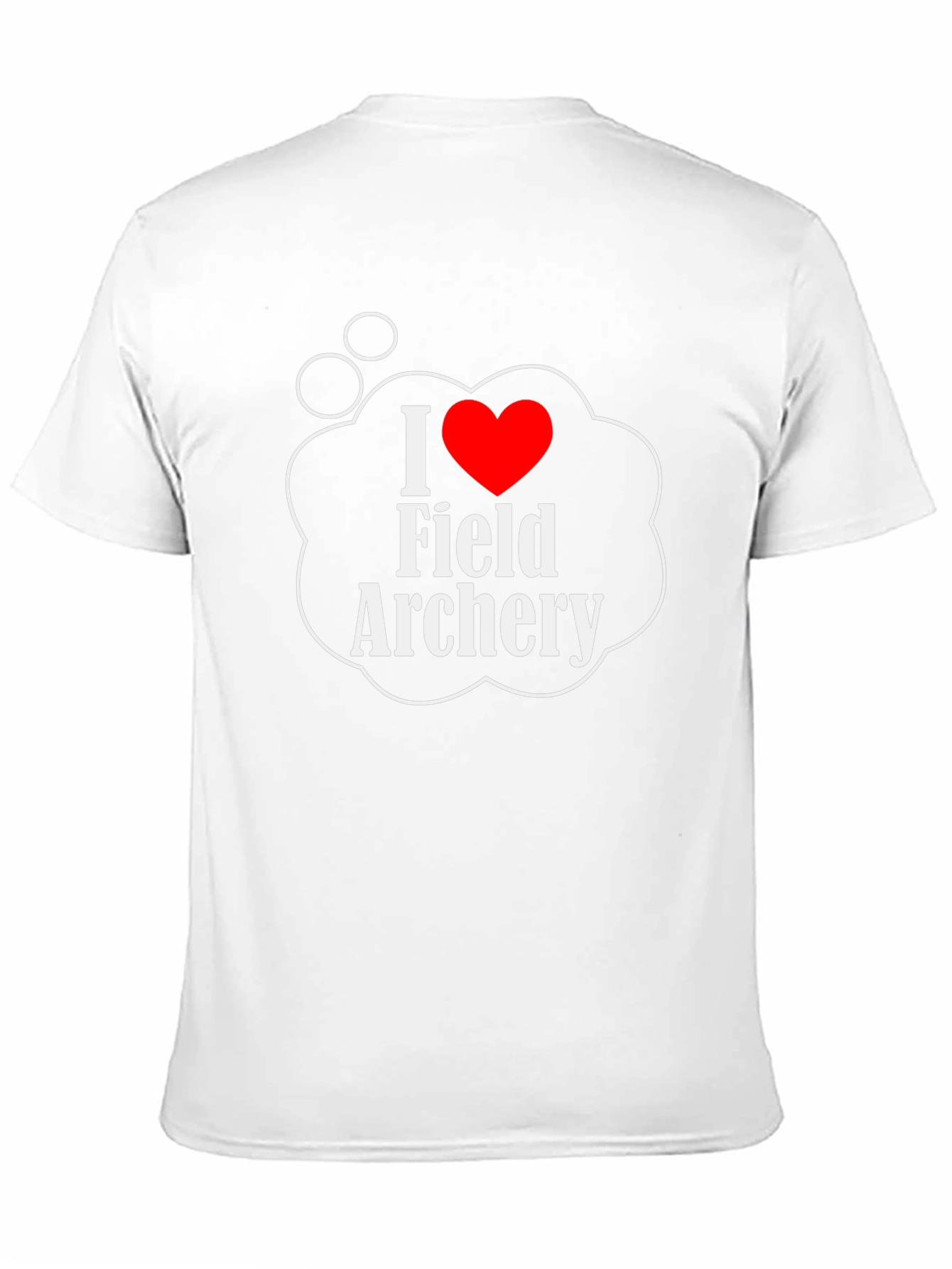 I Love Field Archery Graphic T-Shirt