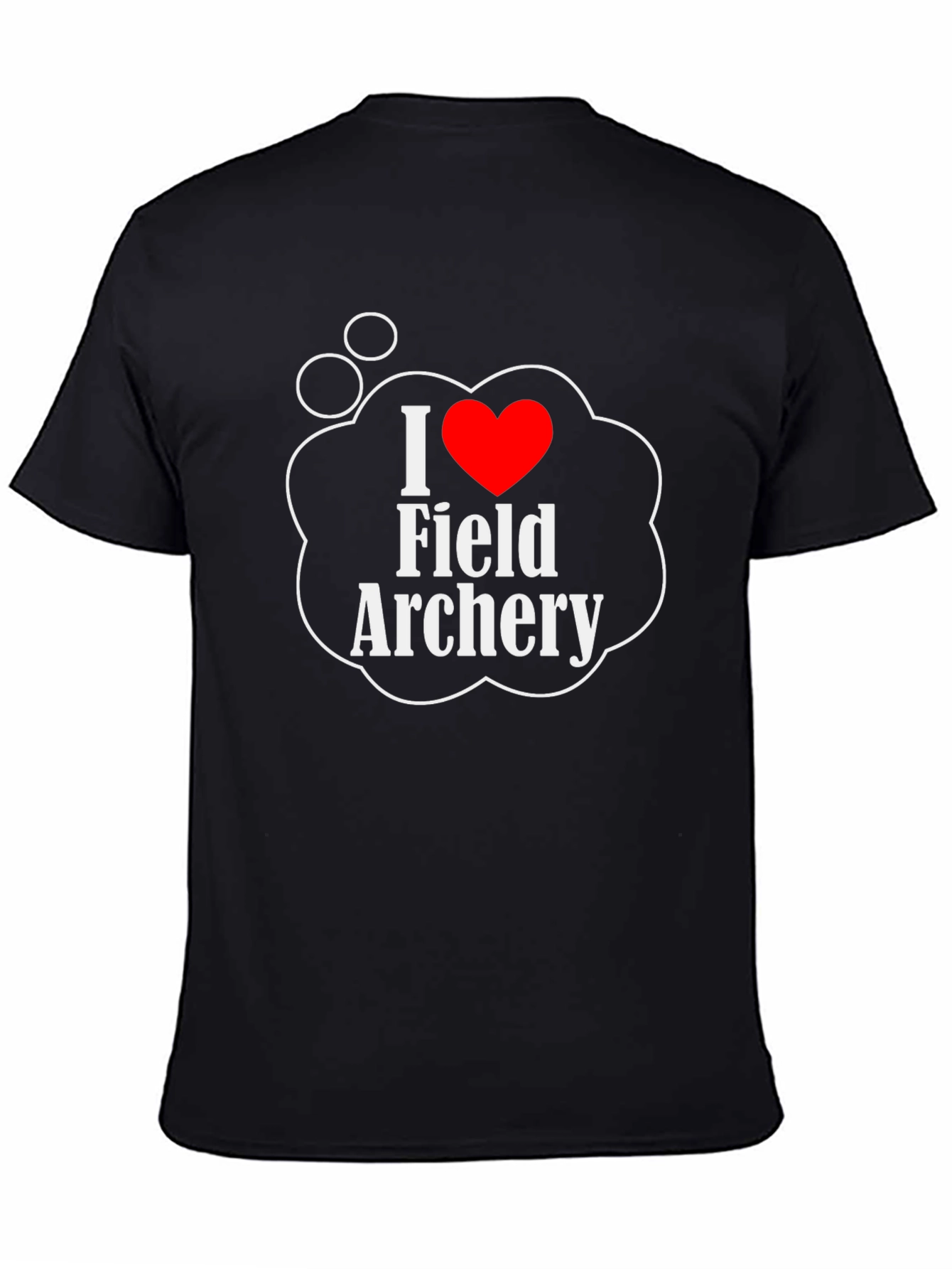 I Love Field Archery Graphic T-Shirt