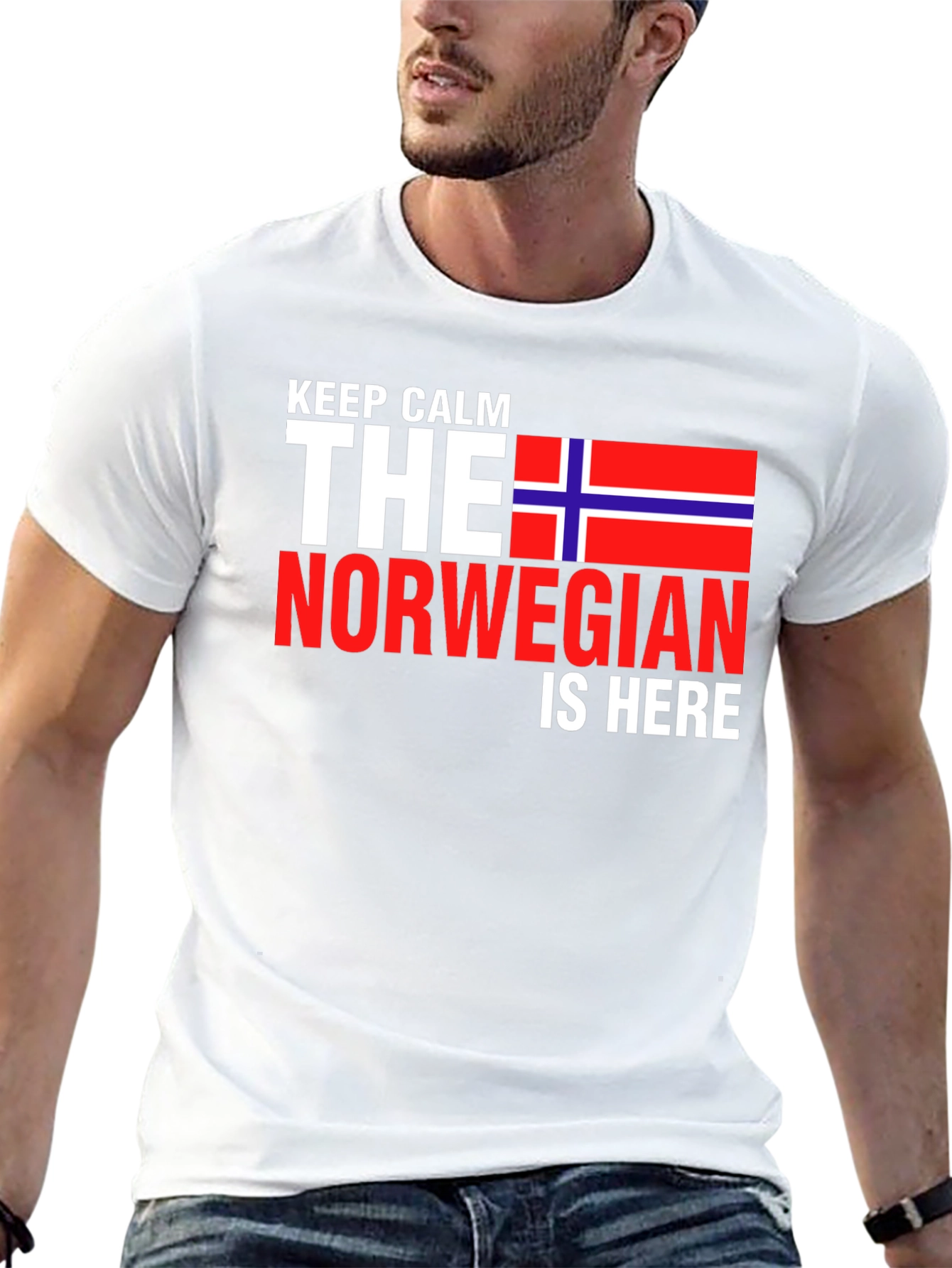Keep Calm The Norwegian Is Here T-Shirt
