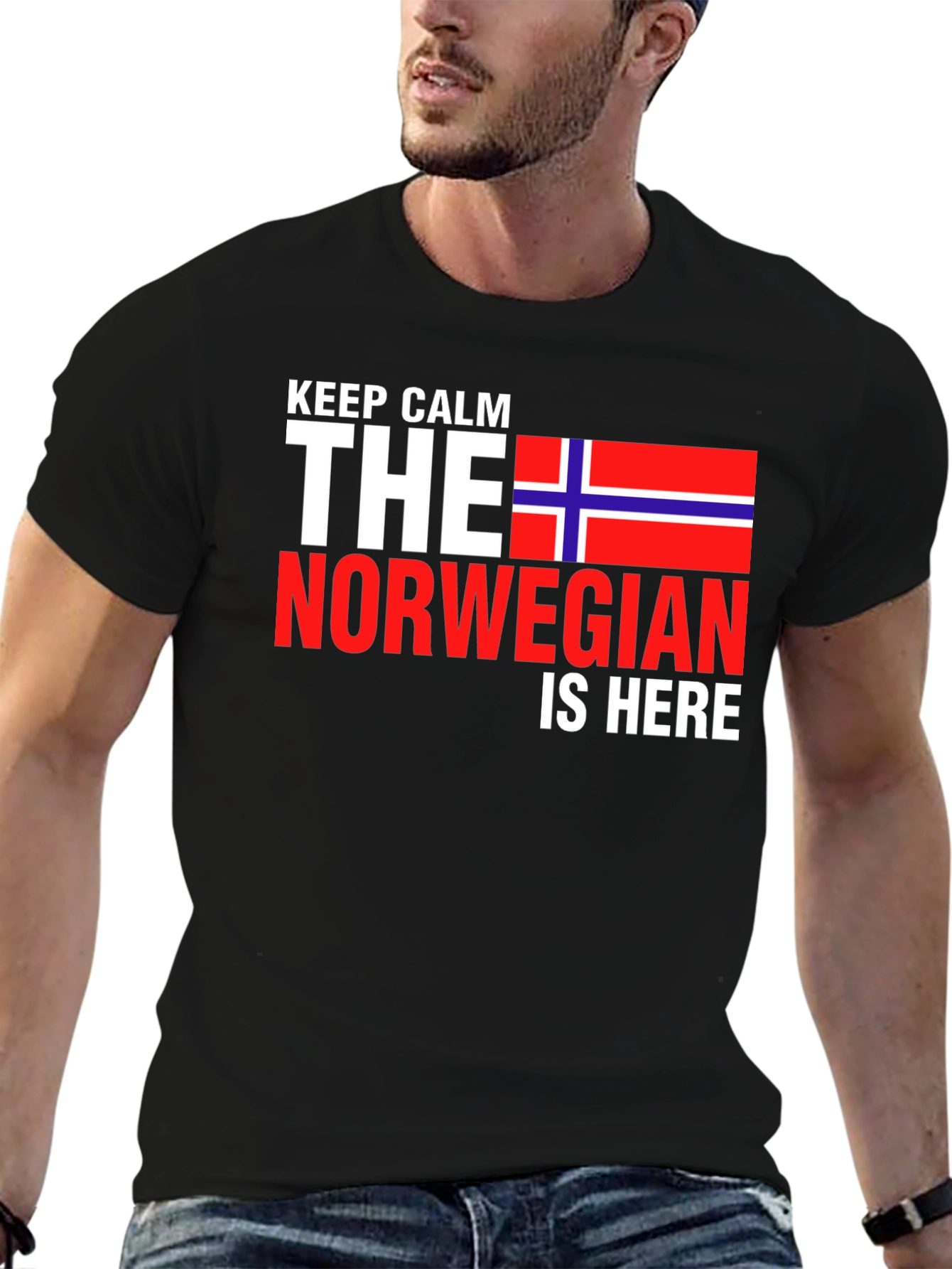 Keep Calm The Norwegian Is Here T-Shirt