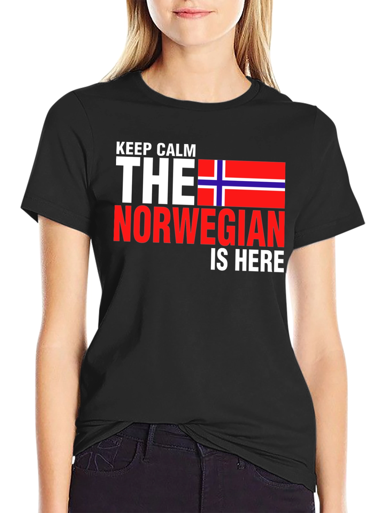 Keep Calm The Norwegian Is Here T-Shirt