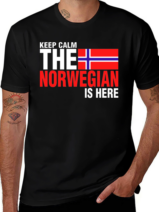 Keep Calm The Norwegian Is Here T-Shirt