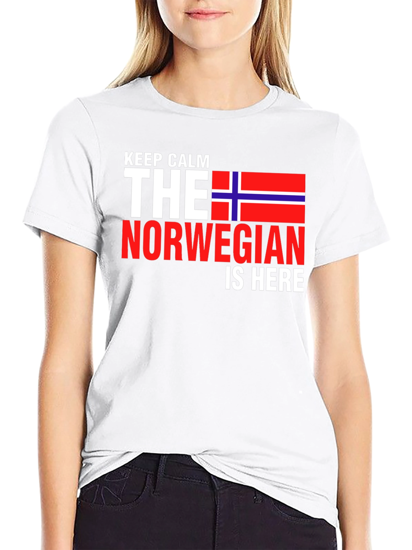 Keep Calm The Norwegian Is Here T-Shirt