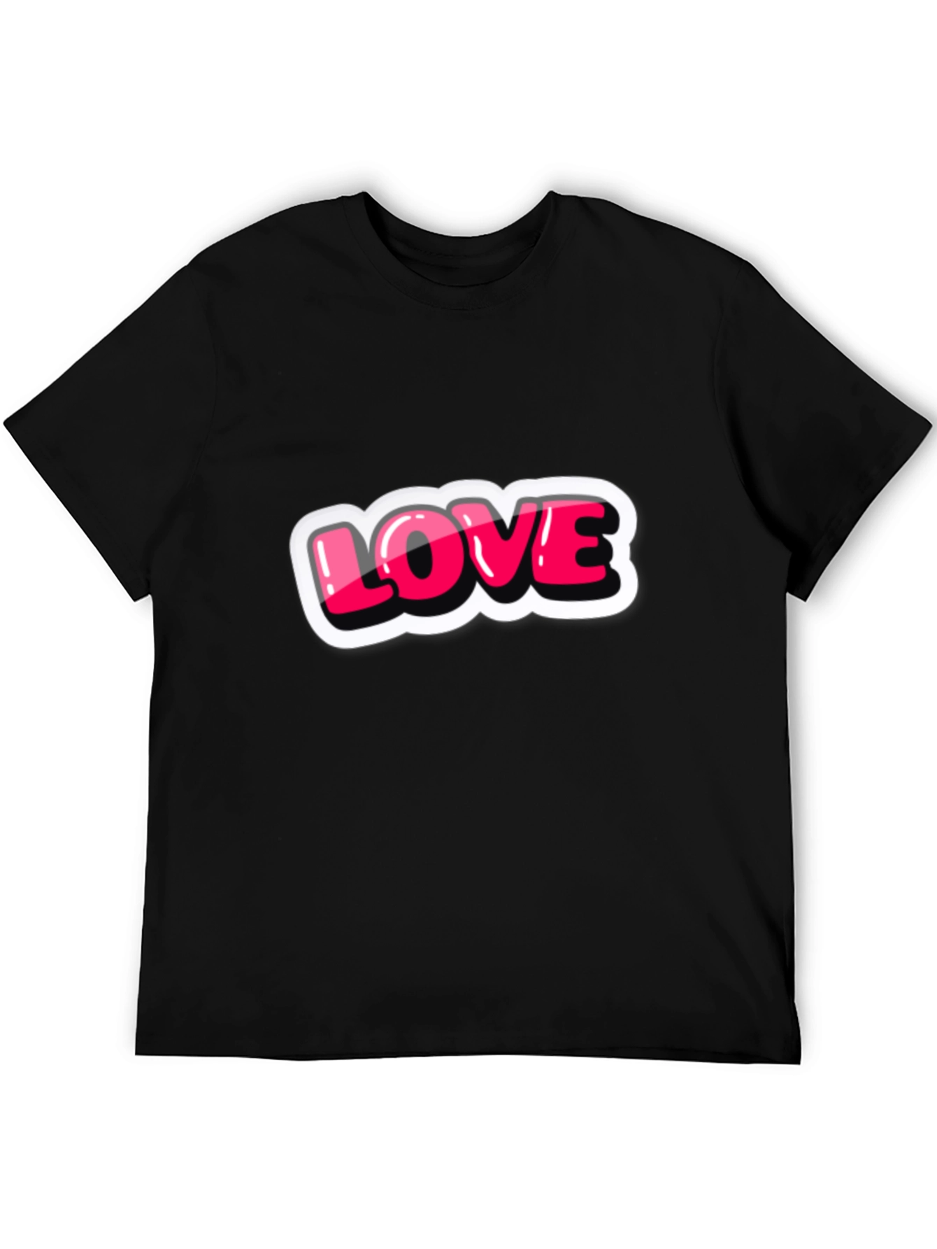 Love T-Shirt - Graphic Print Tee