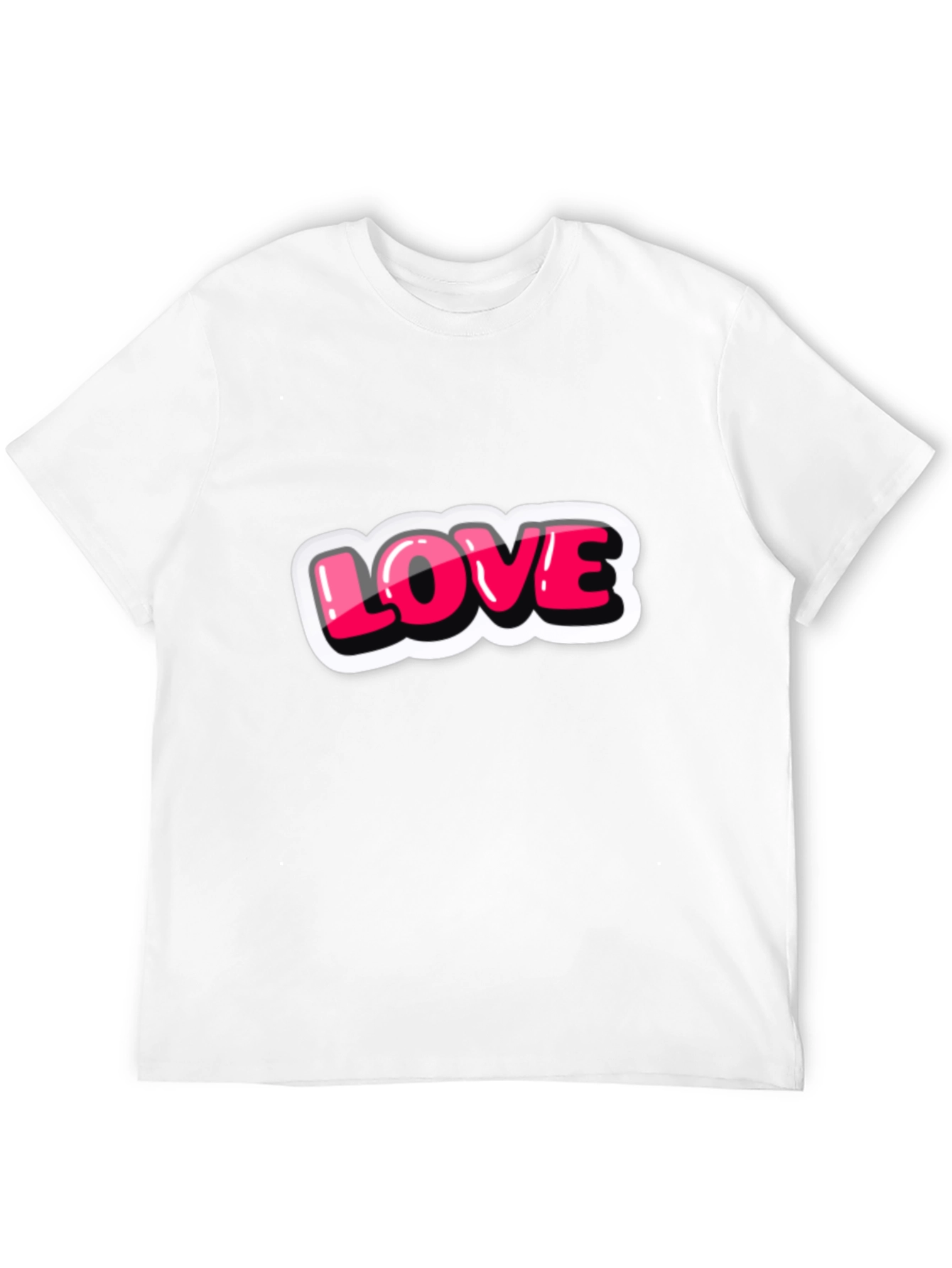 Love T-Shirt - Graphic Print Tee