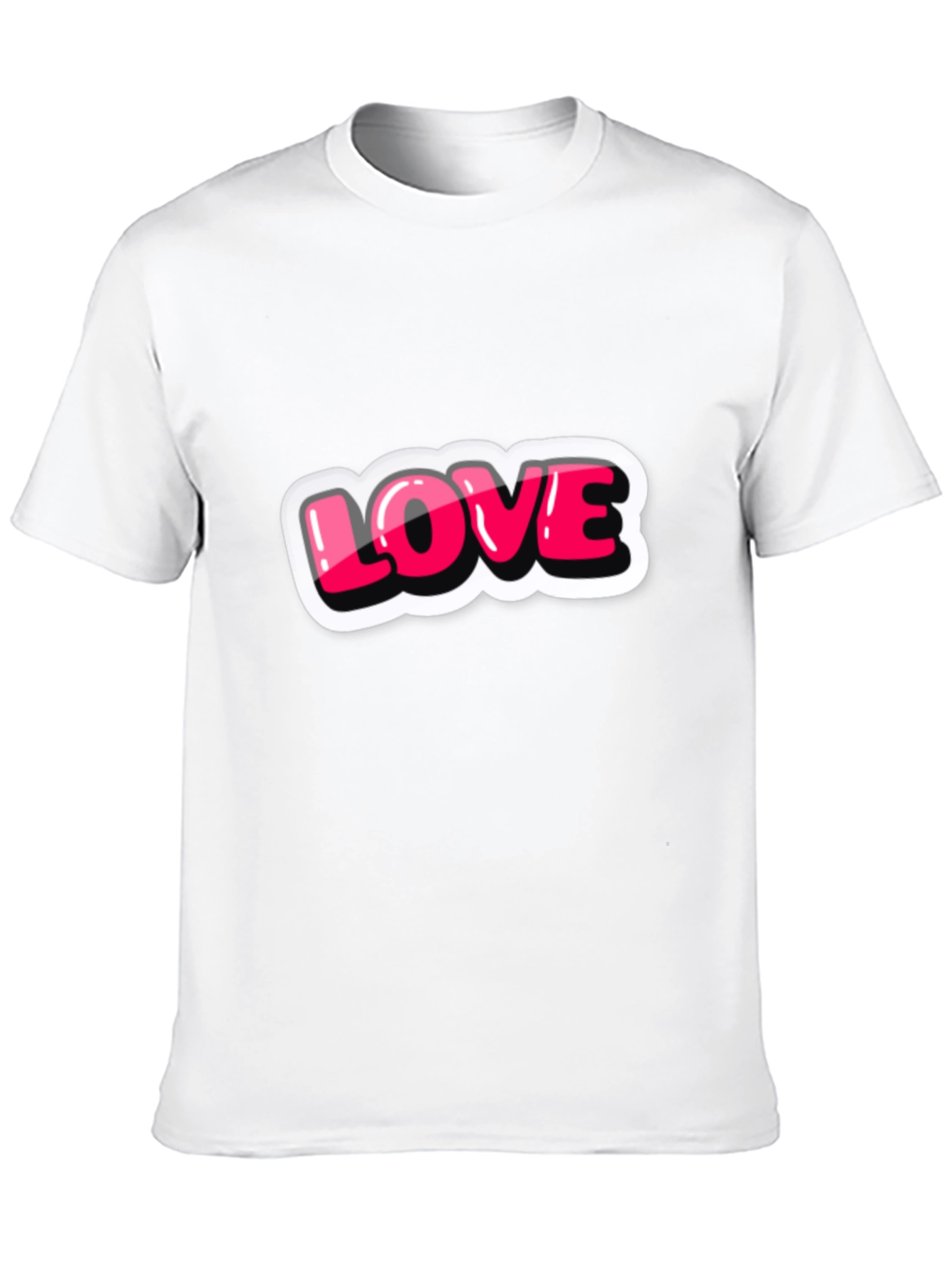 Love T-Shirt - Graphic Print Tee