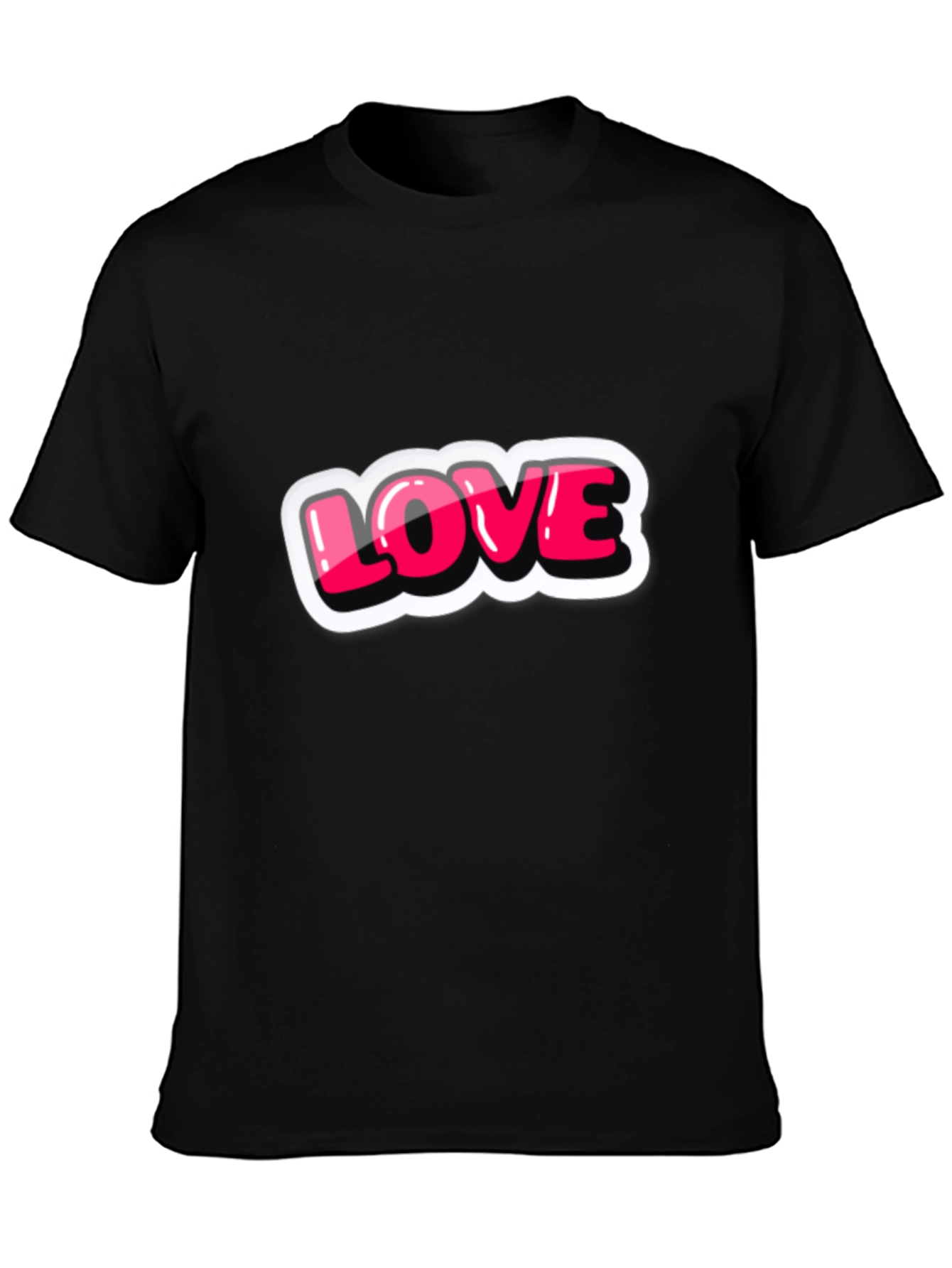 Love T-Shirt - Graphic Print Tee