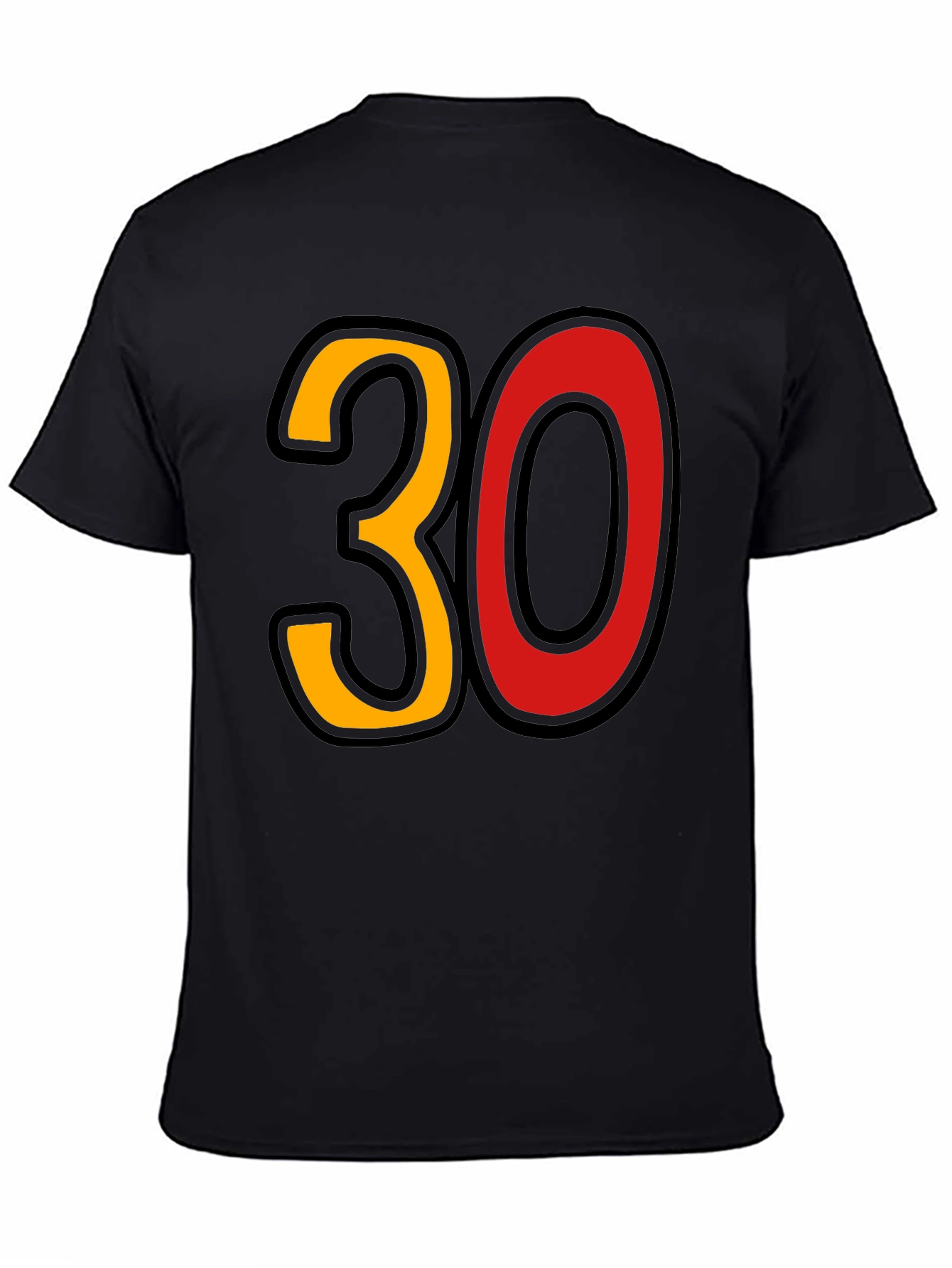 Bold 30 Graphic Tee - Birthday Celebration Shirt