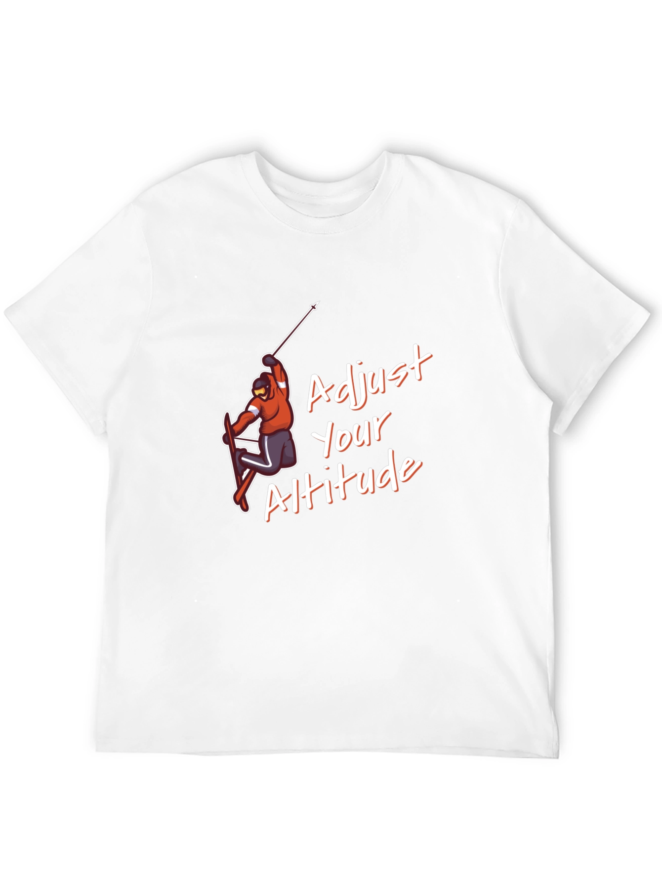Adjust Your Altitude Black Graphic Tee