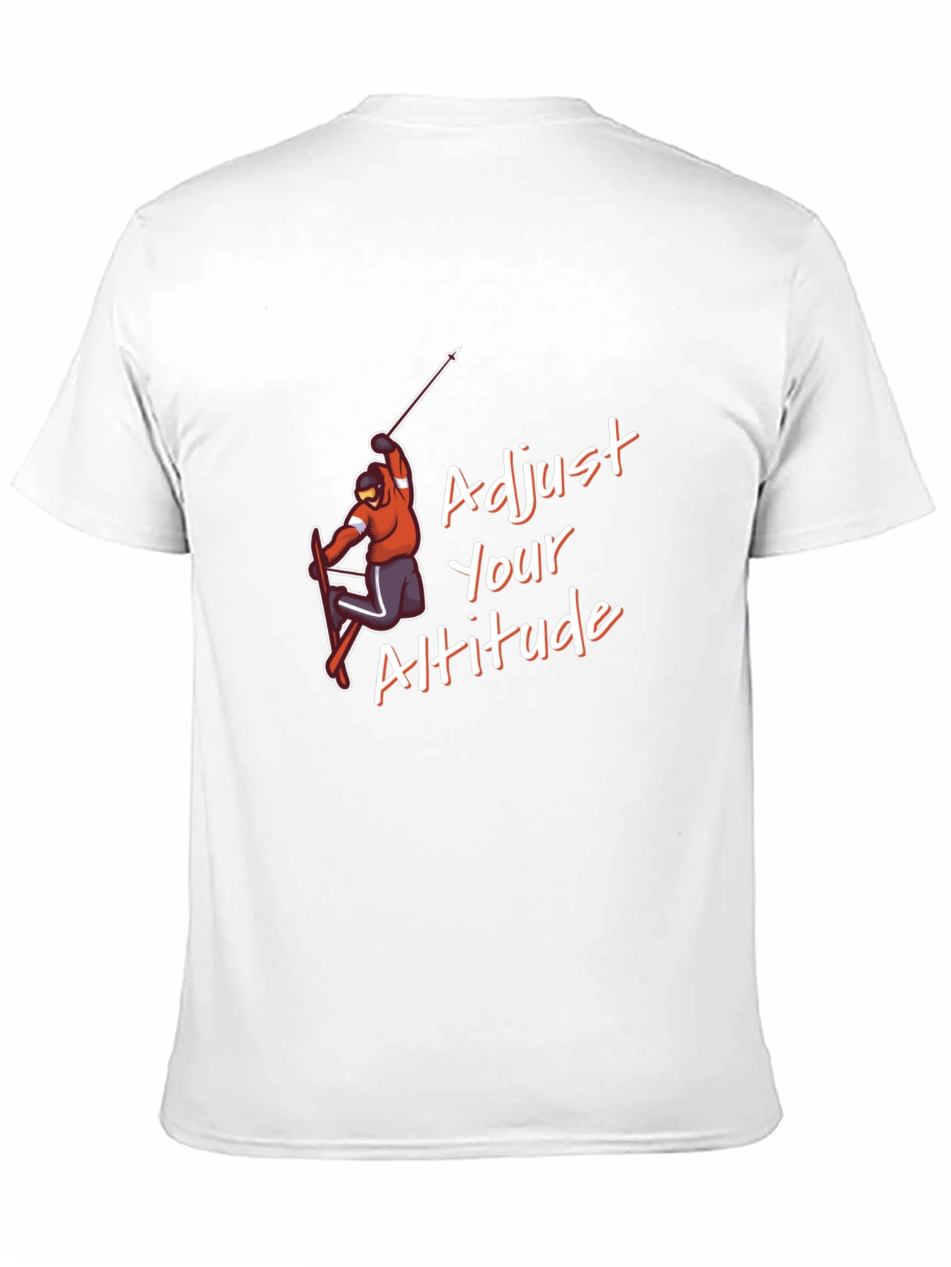 Adjust Your Altitude Black Graphic Tee