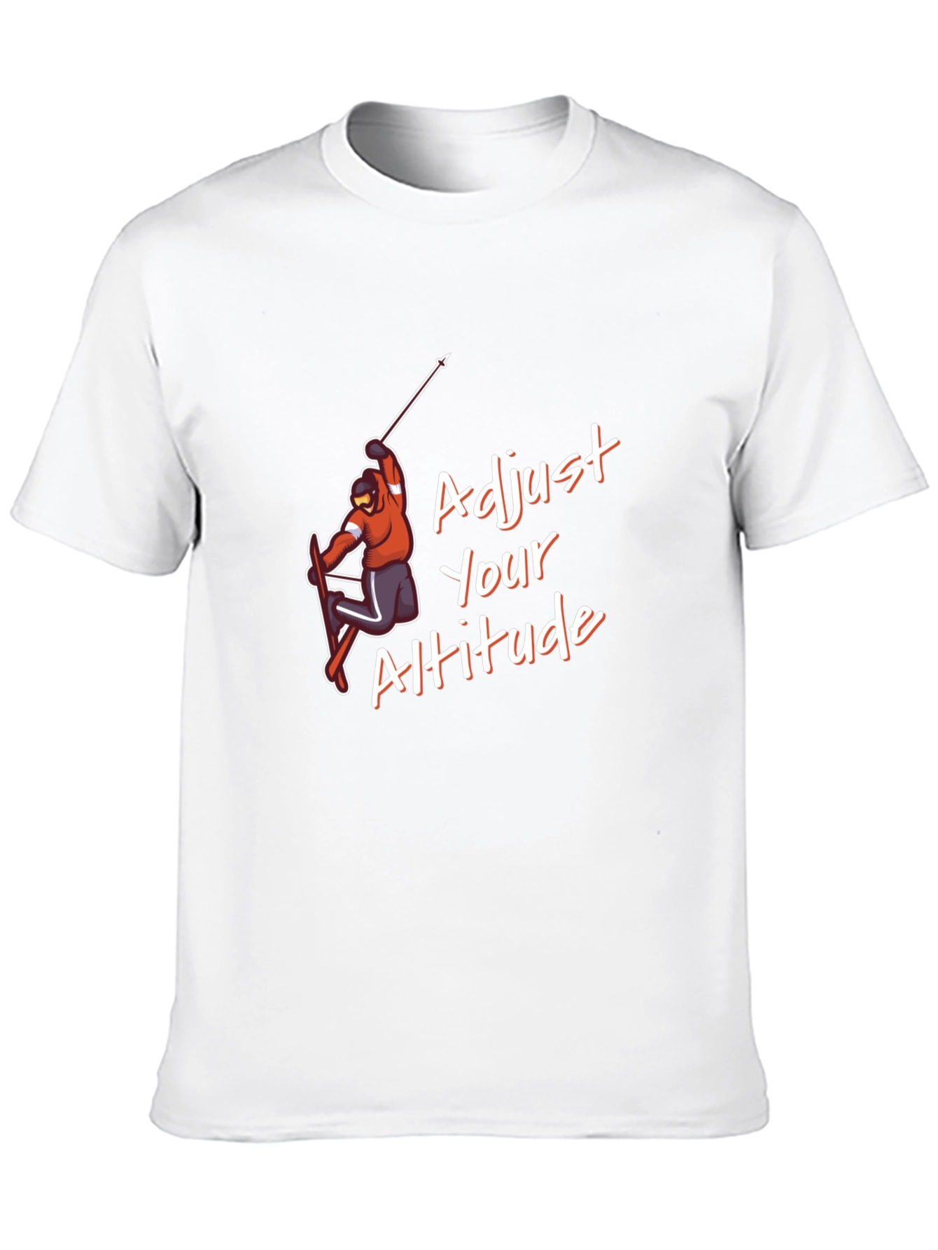 Adjust Your Altitude Black Graphic Tee