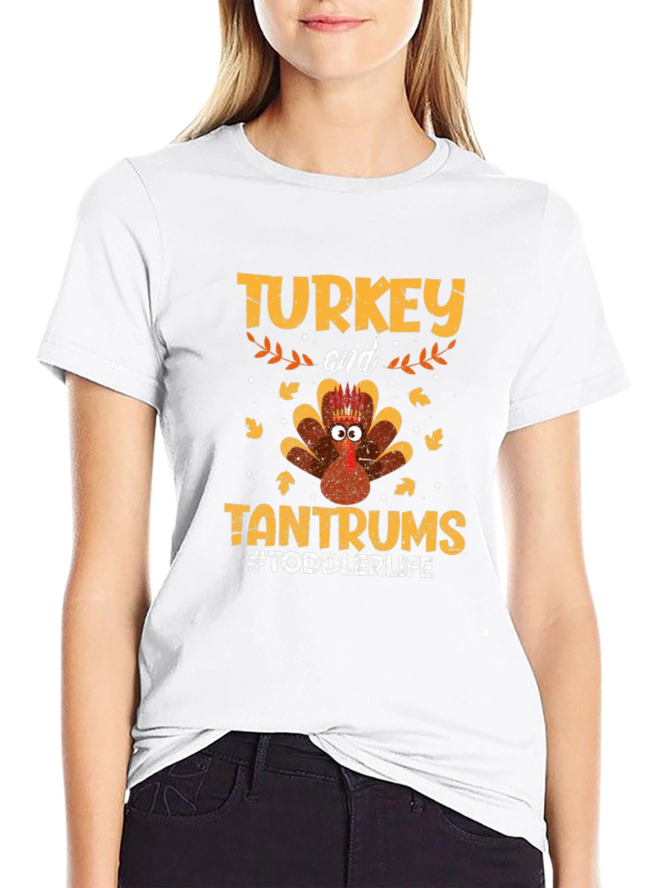 Turkey and Tantrums Toddler Life T-Shirt