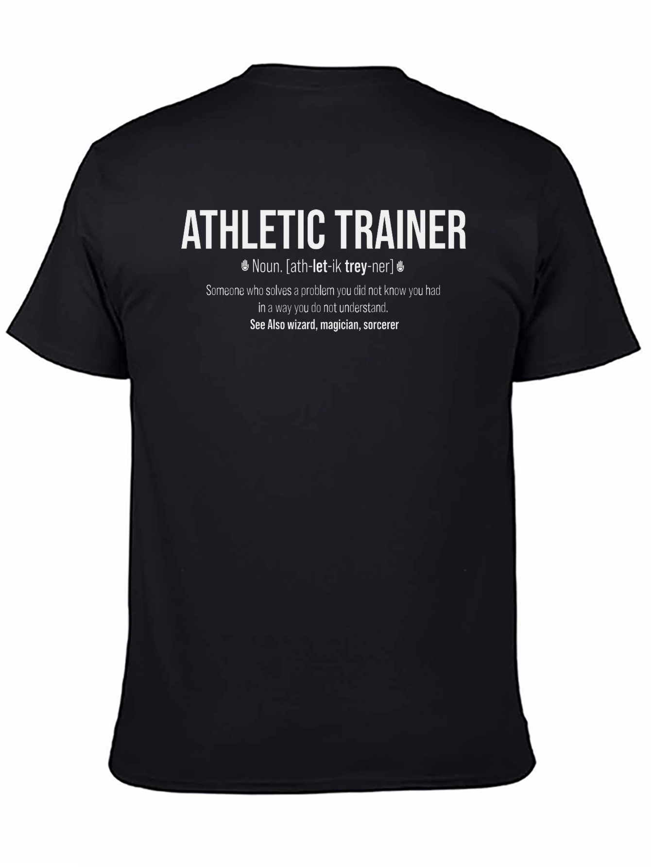 Athletic Trainer Definition Graphic Tee