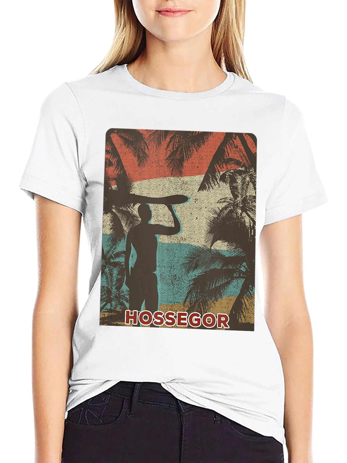 Hossegor Retro Surf T-Shirt