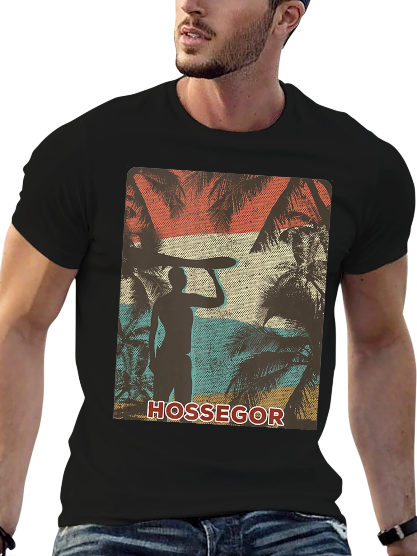 Hossegor Retro Surf T-Shirt