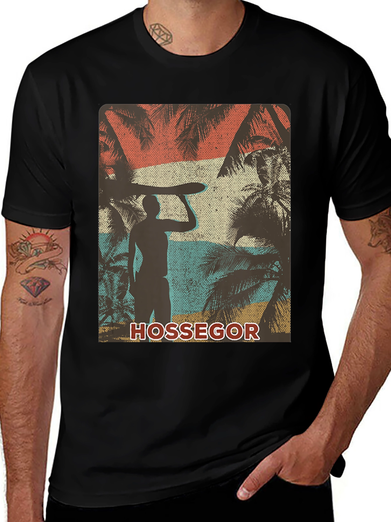 Hossegor Retro Surf T-Shirt