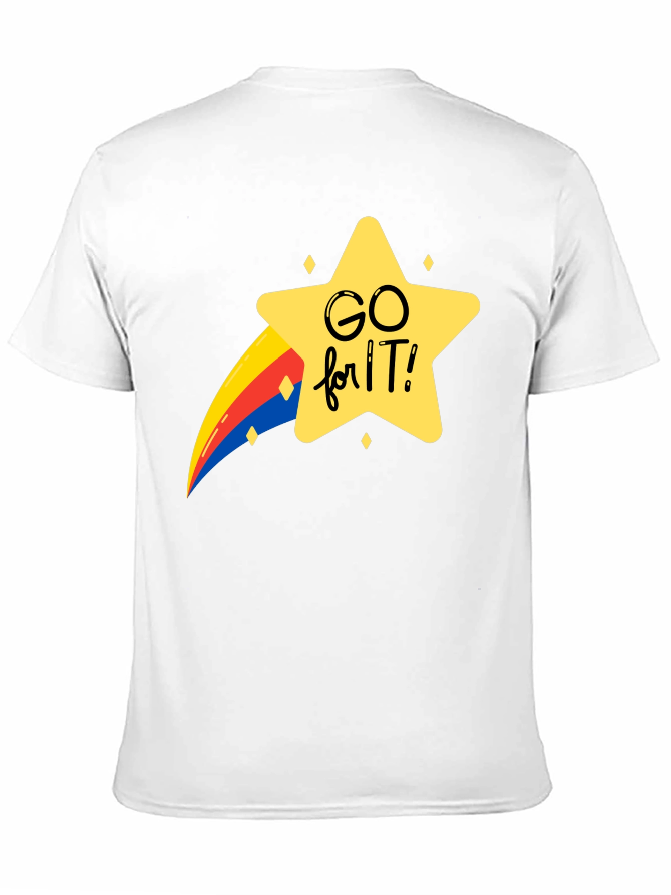 Go For It Graphic Tee - Black