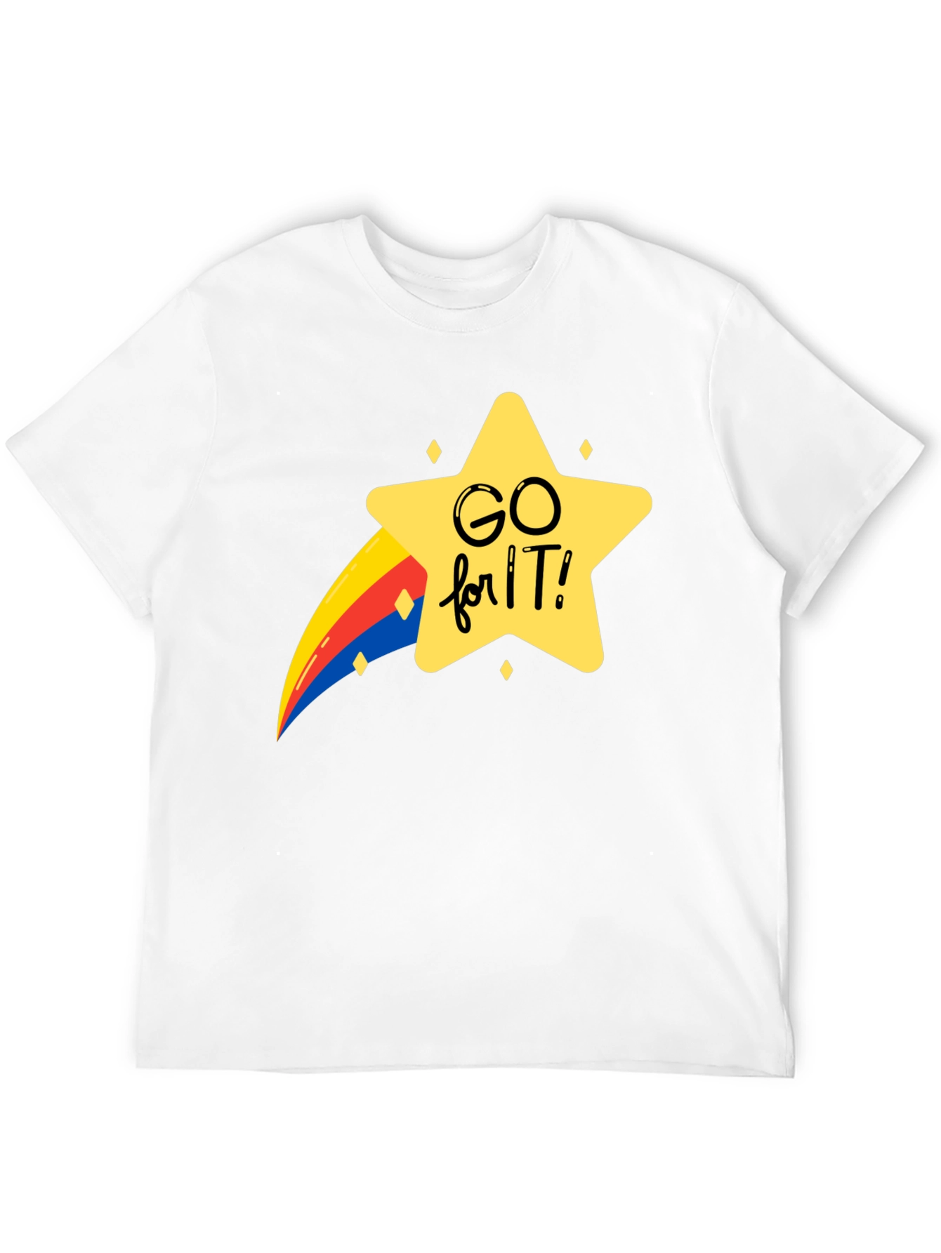 Go For It Graphic Tee - Black