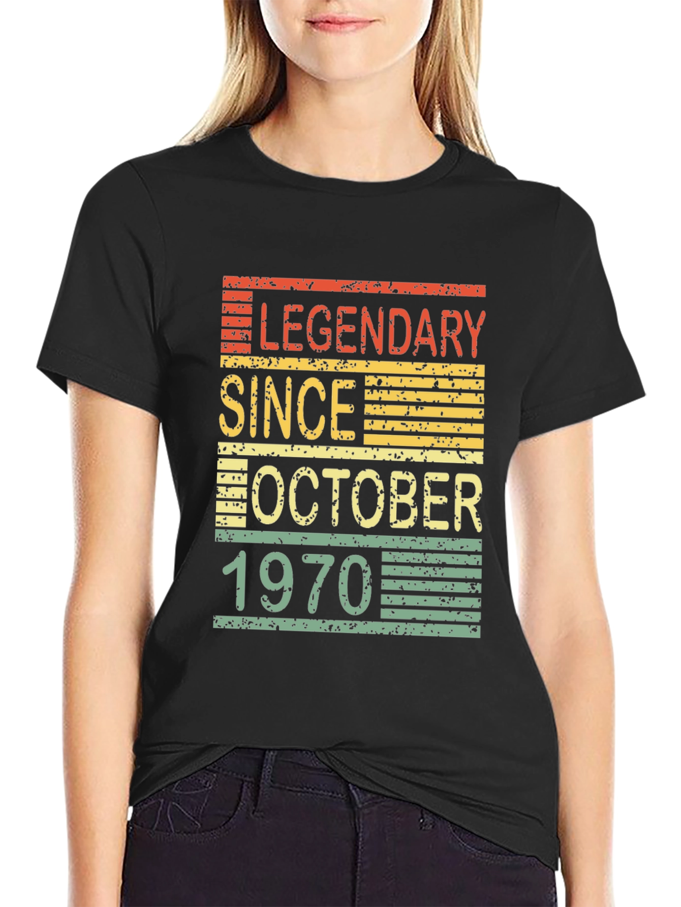 Legendary Since October 1970 Birthday T-Shirt