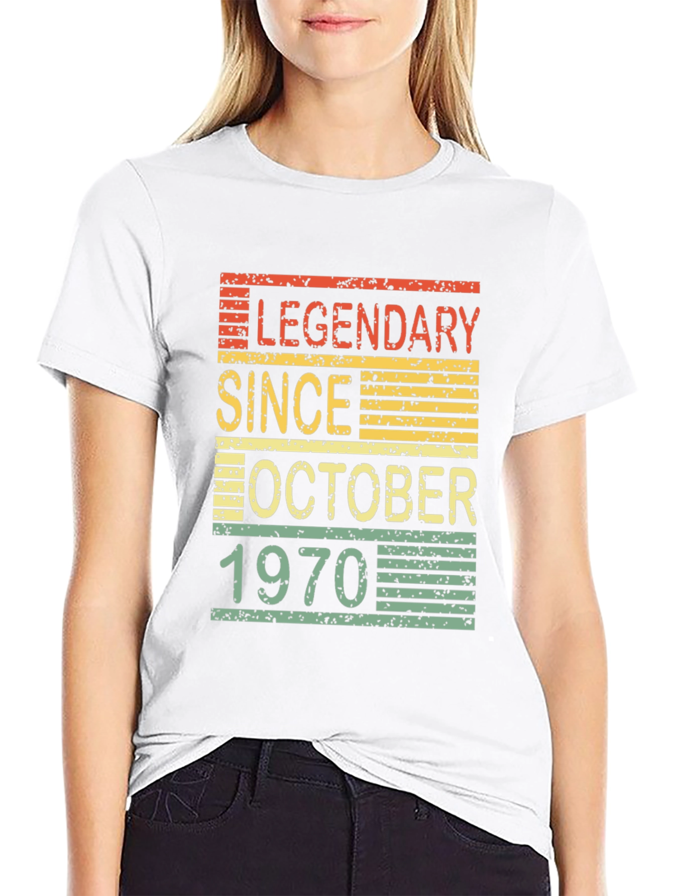 Legendary Since October 1970 Birthday T-Shirt