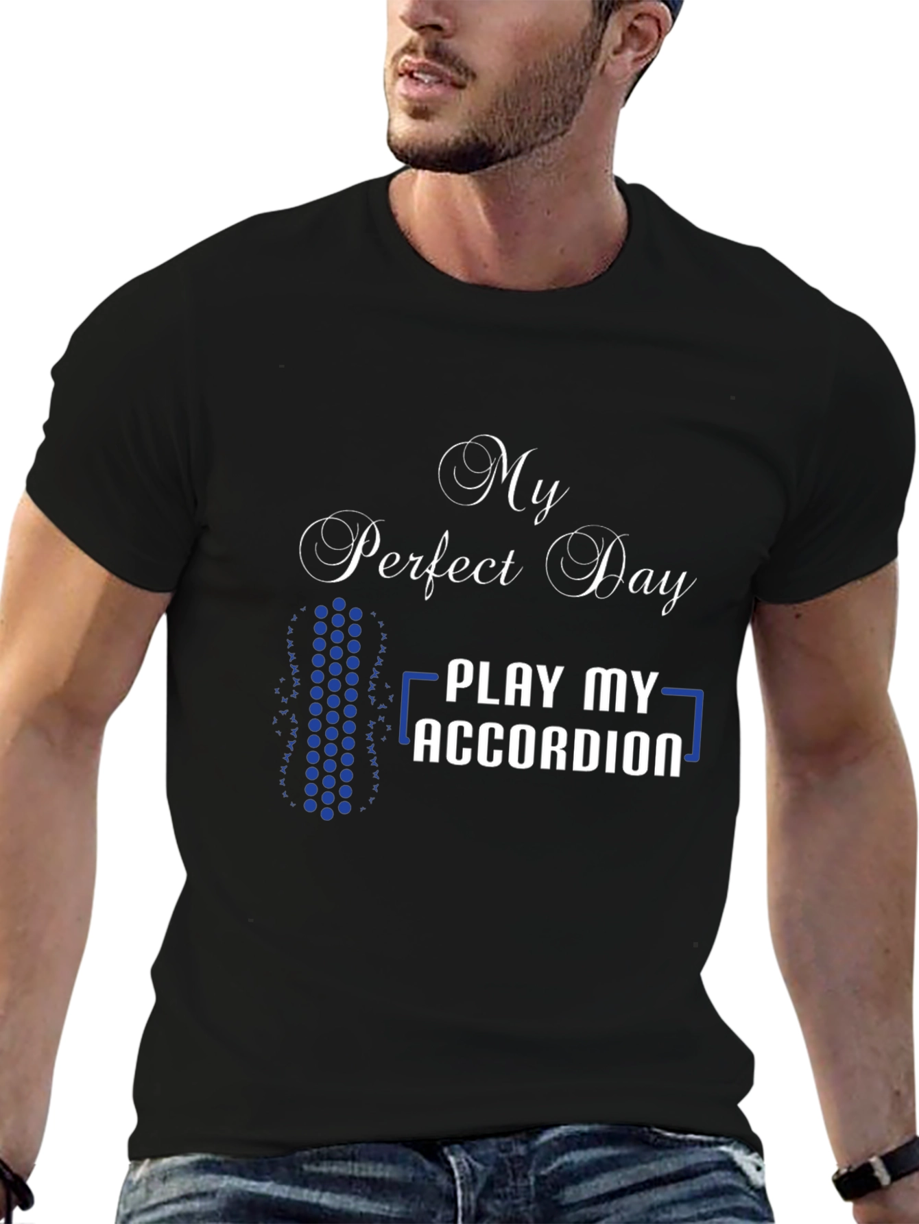 My Perfect Day Accordion T-Shirt