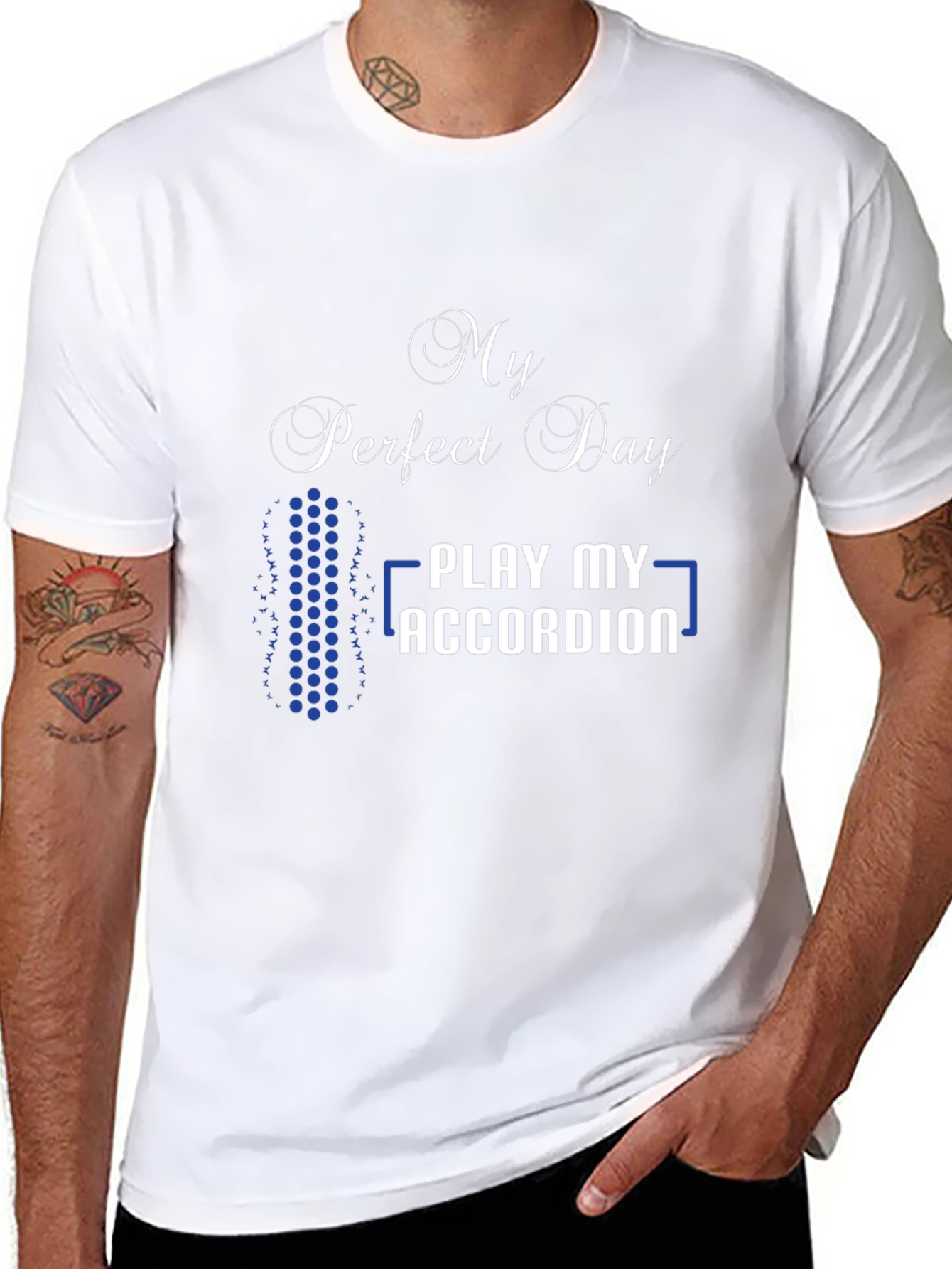 My Perfect Day Accordion T-Shirt