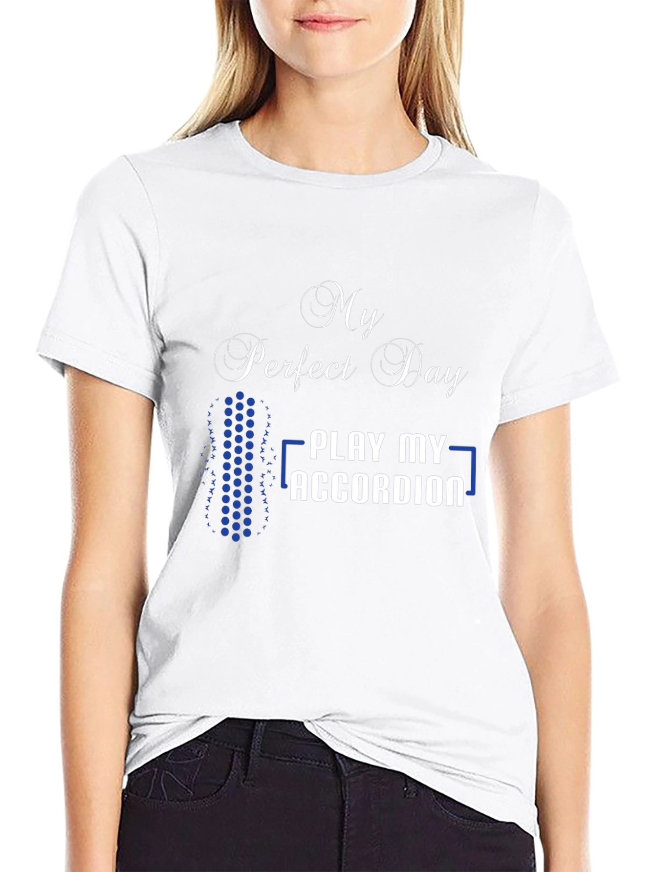 My Perfect Day Accordion T-Shirt
