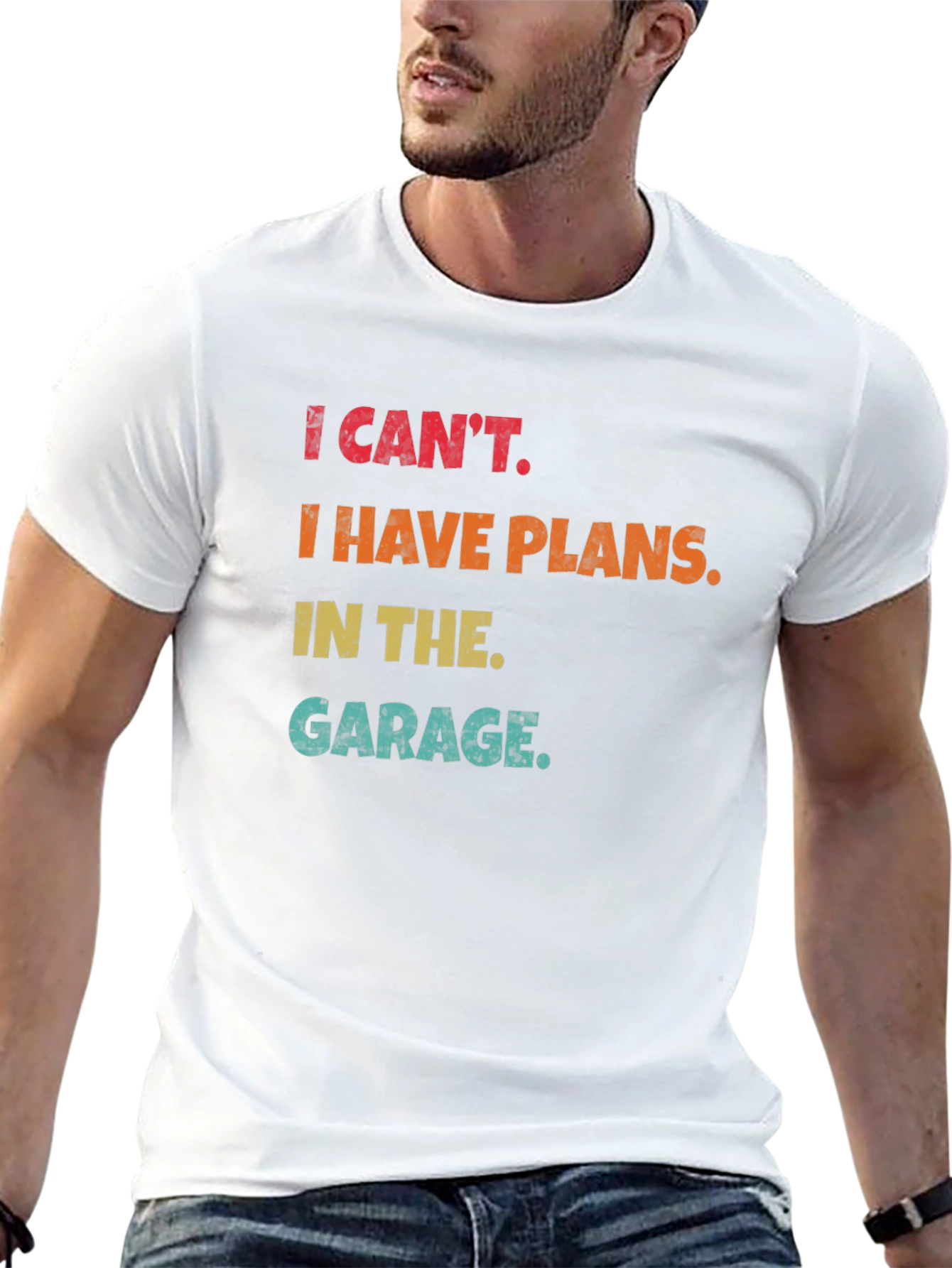 I Cant Garage Plans Funny T-Shirt