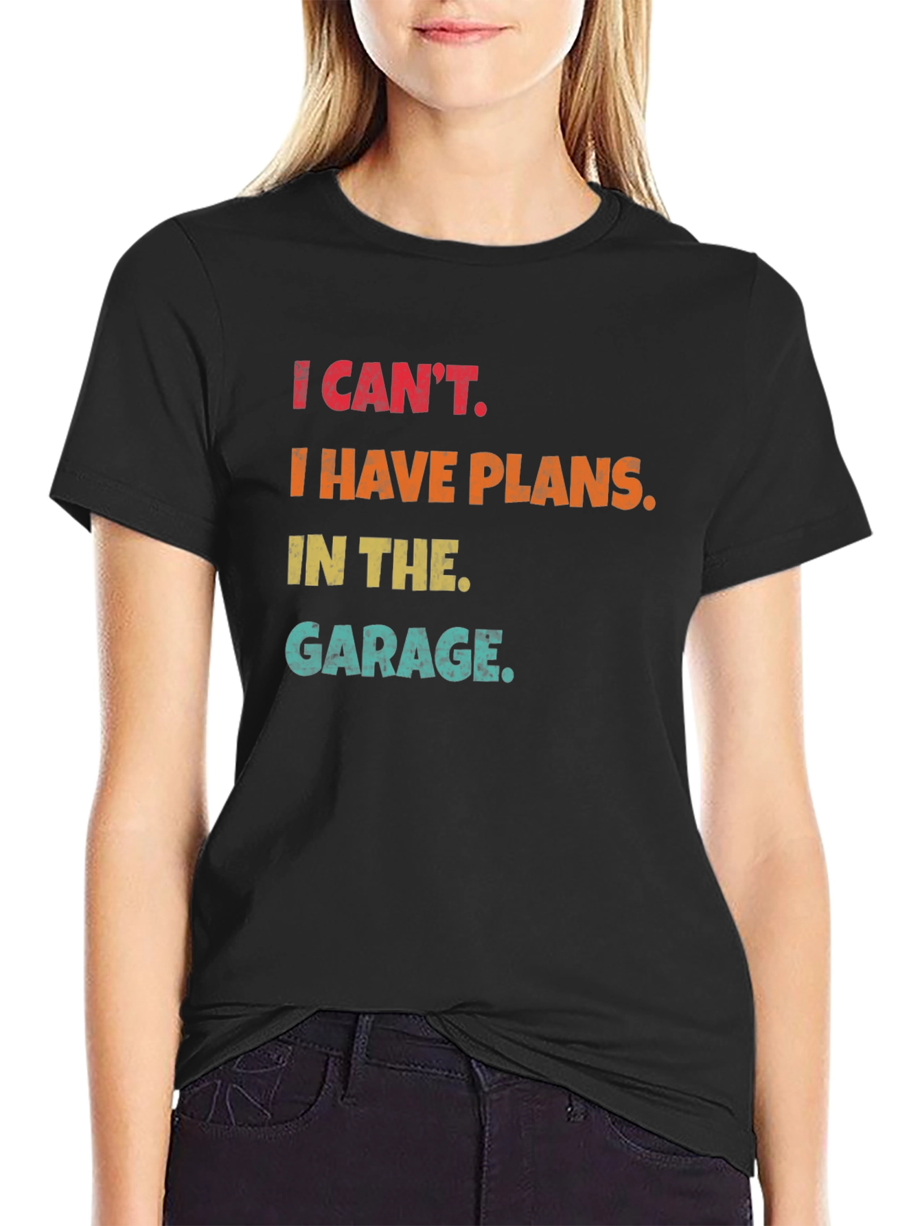 I Cant Garage Plans Funny T-Shirt