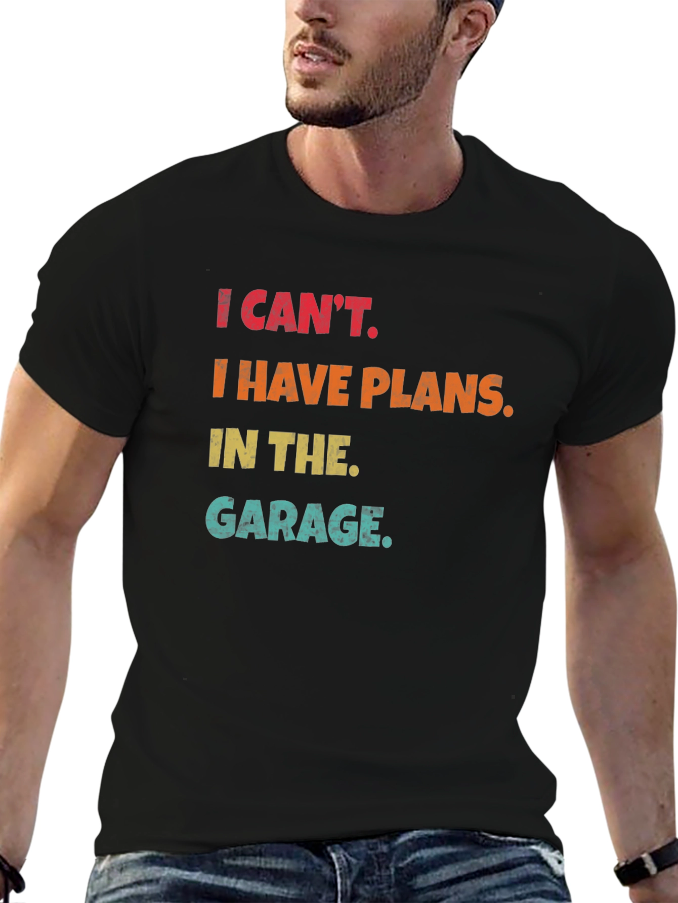 I Cant Garage Plans Funny T-Shirt