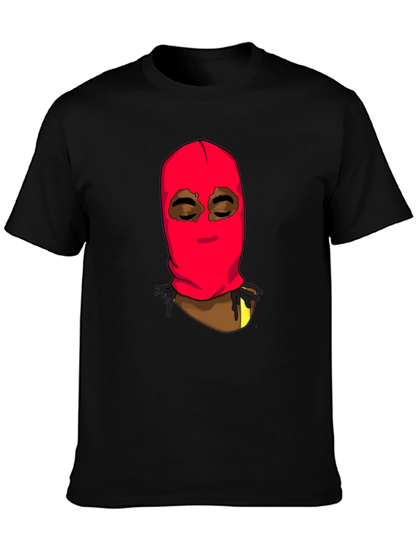 Masked Character Graphic Tee