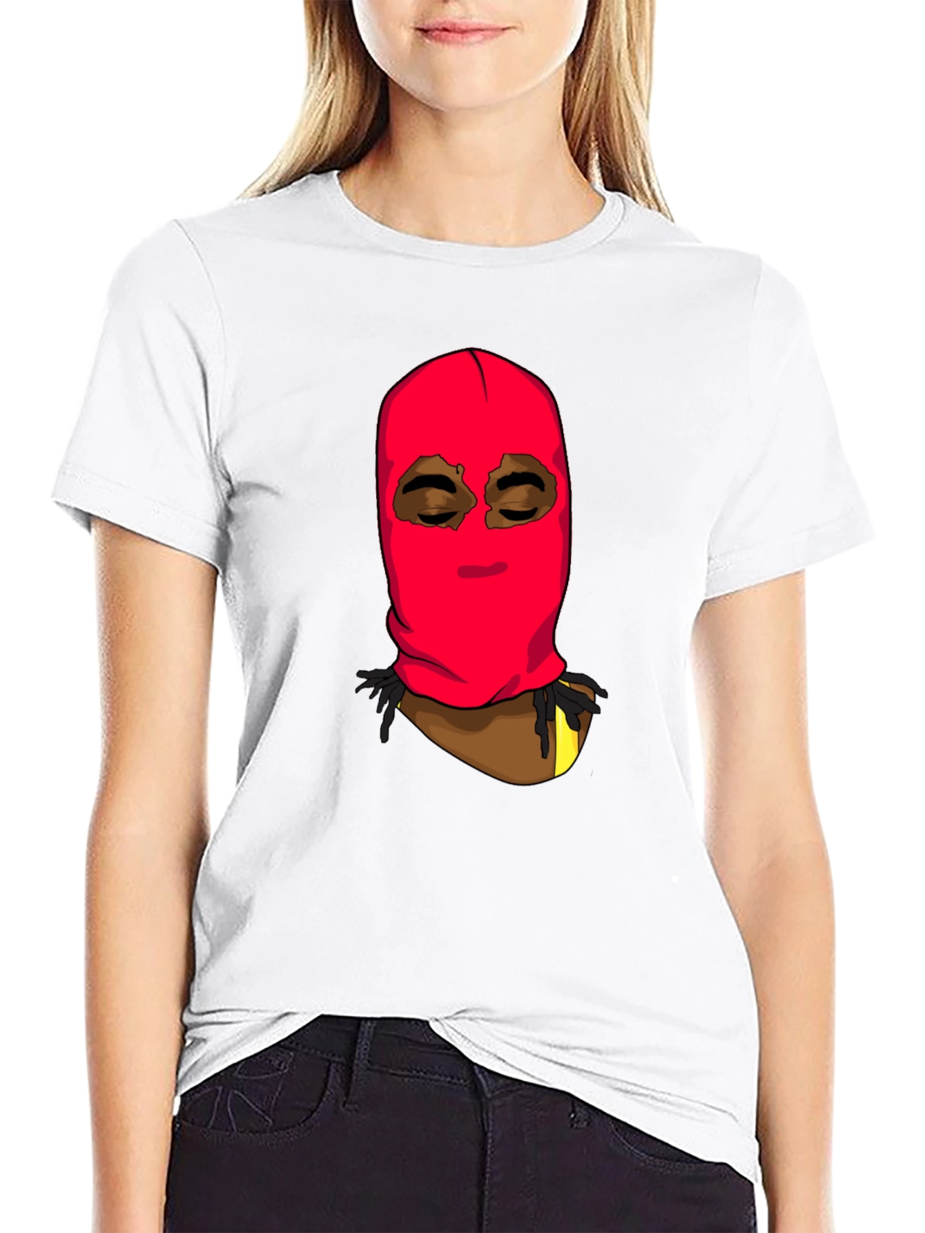 Masked Character Graphic Tee