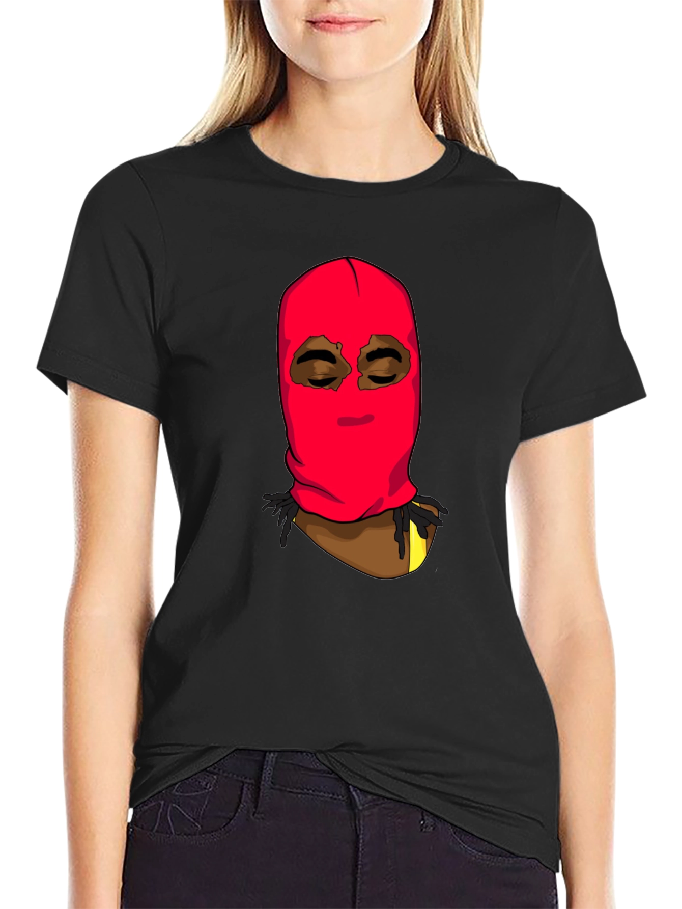 Masked Character Graphic Tee