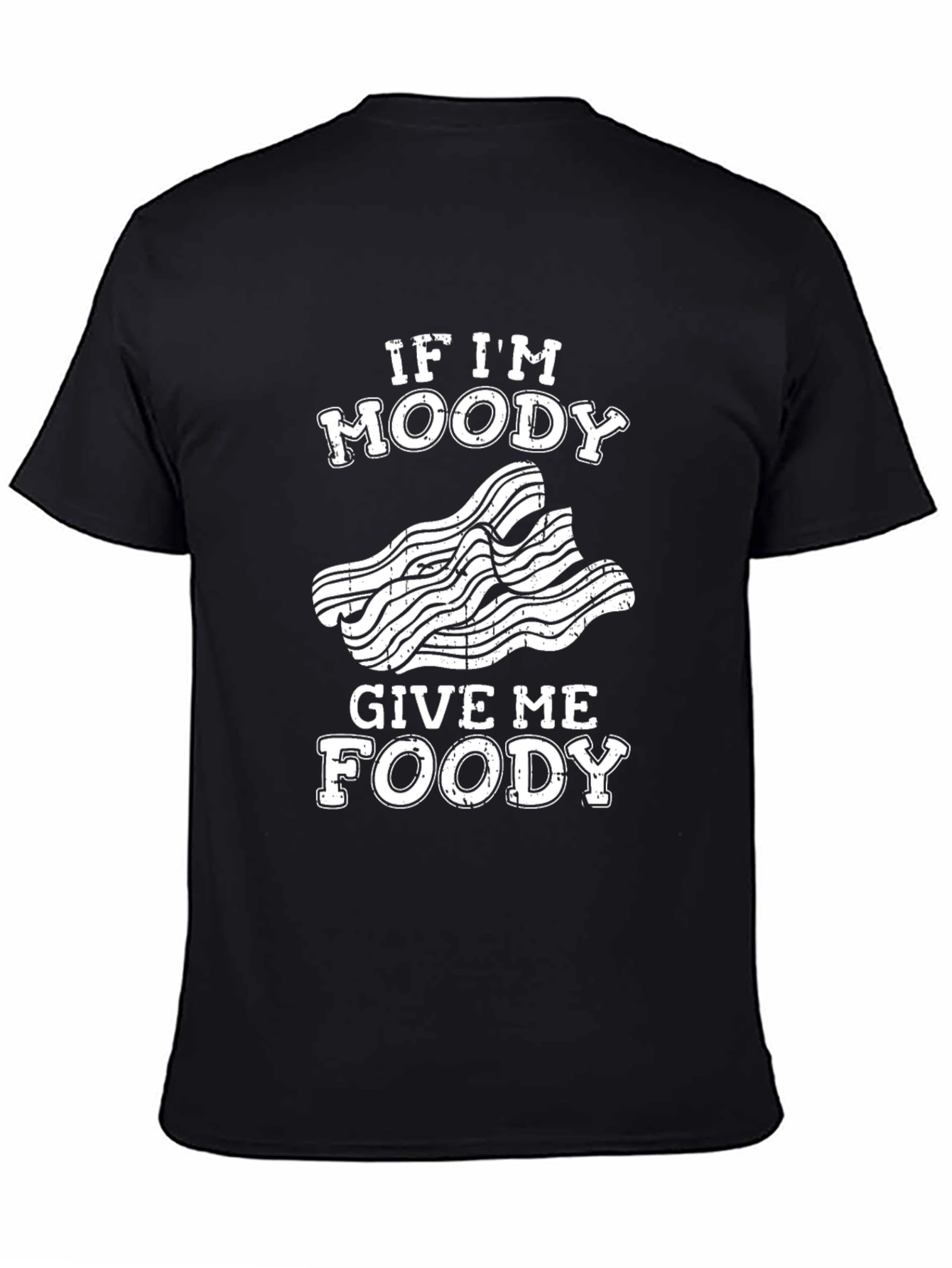 Funny Moody Foodie Graphic T-Shirt