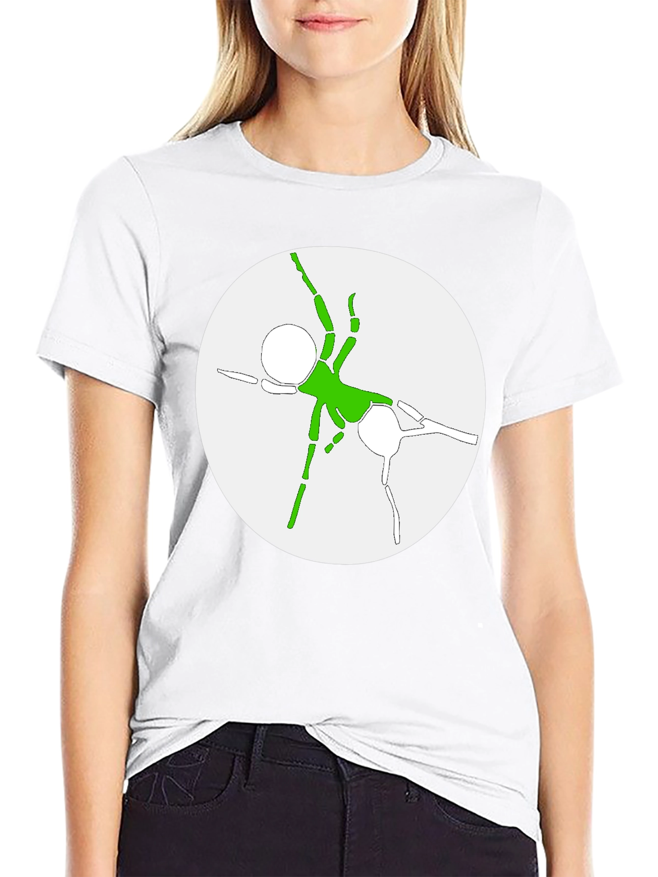 Abstract Spider Graphic Tee