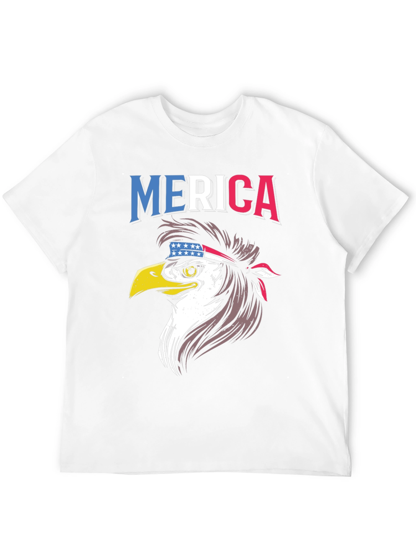 Patriotic Eagle T-Shirt - Merica Design
