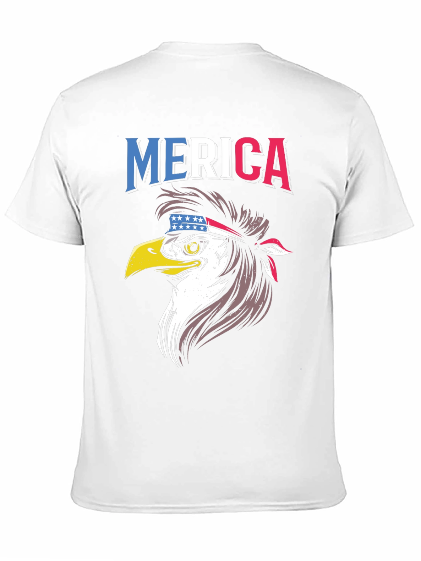 Patriotic Eagle T-Shirt - Merica Design